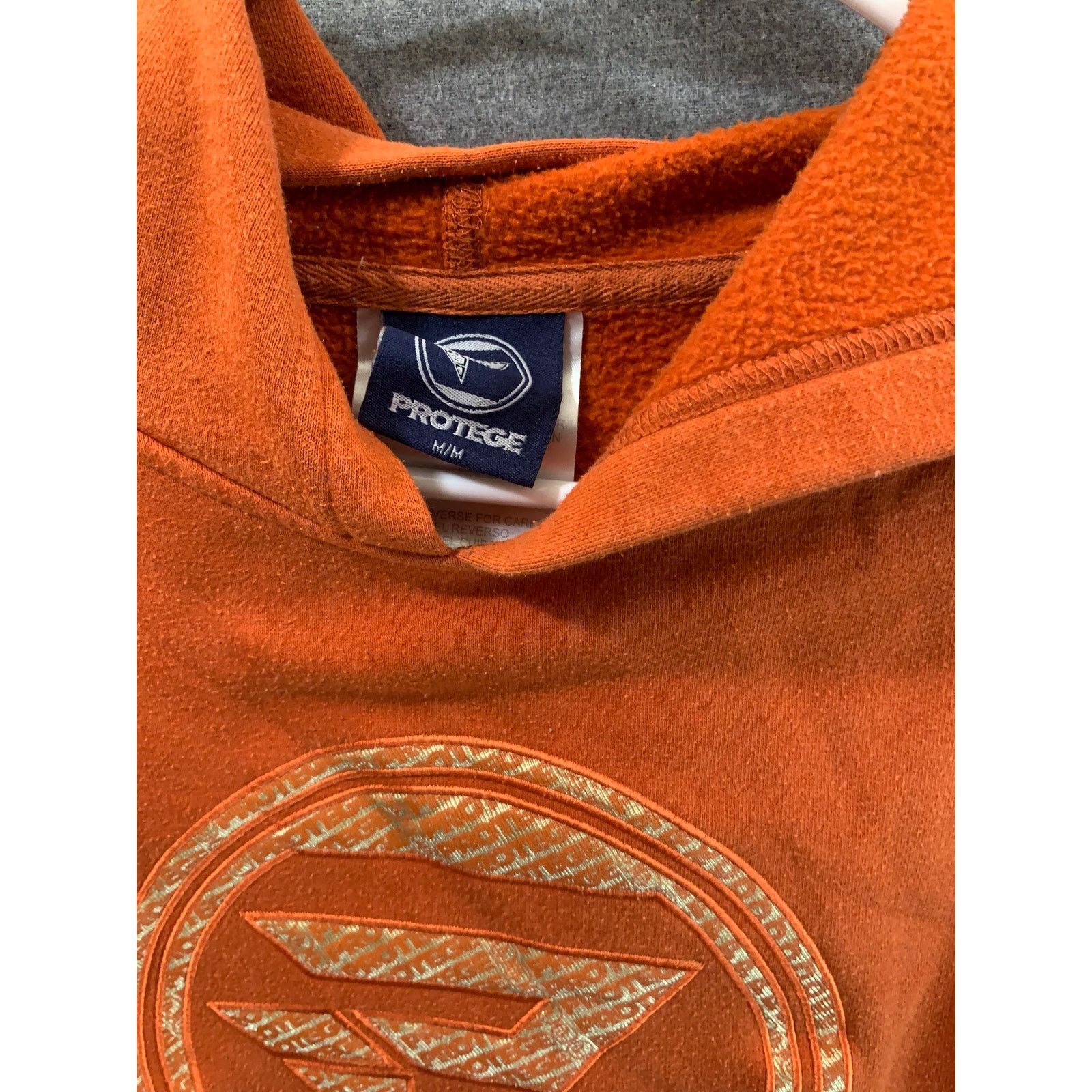 Protege Protege Hoodie Jacket Adult Medium Orange Pullover Size US M / EU 48-50 / 2 - 3 Thumbnail