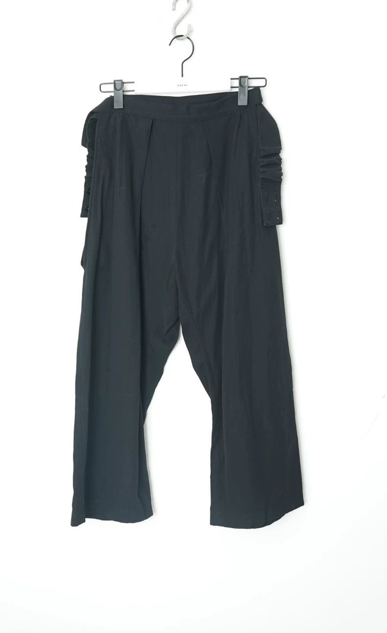 Yohji Yamamoto Yohji Yamamoto size 3 Straight-leg loose wide-leg pants Size US 30 / EU 46 - 1 Thumbnail