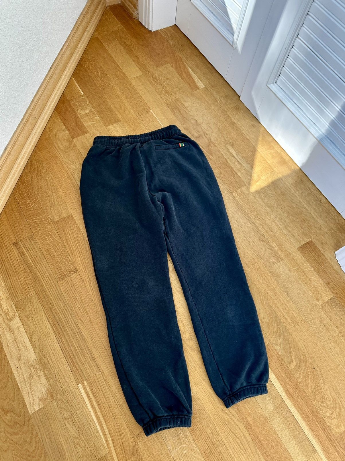 Nike Vintage Nike Court Logo Pants Baggy Fit Black Size US 32 / EU 48 - 15 Thumbnail