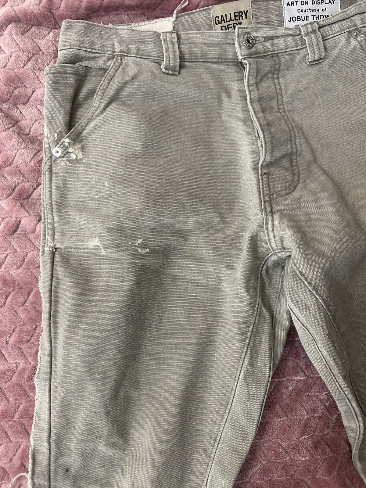 Gallery Dept. Gallery dept la flare carpenter pants cement grey Size US 31 - 4 Thumbnail