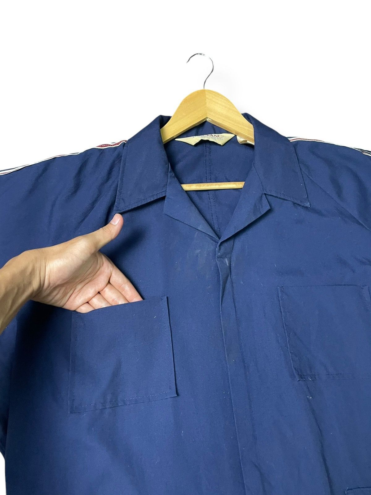 Big Mac × Japanese Brand Big Mac x Vintage Coverall Mechanic Jumpsuits (35) Size US 44 / EU 60 - 3 Thumbnail