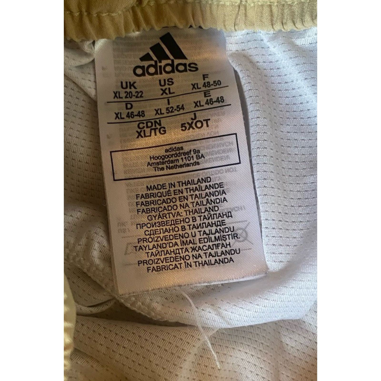 Adidas Adidas Softest Running Shorts Women’s XL Pale Cream Yellow Size 36" / US 14 / IT 50 - 6 Thumbnail