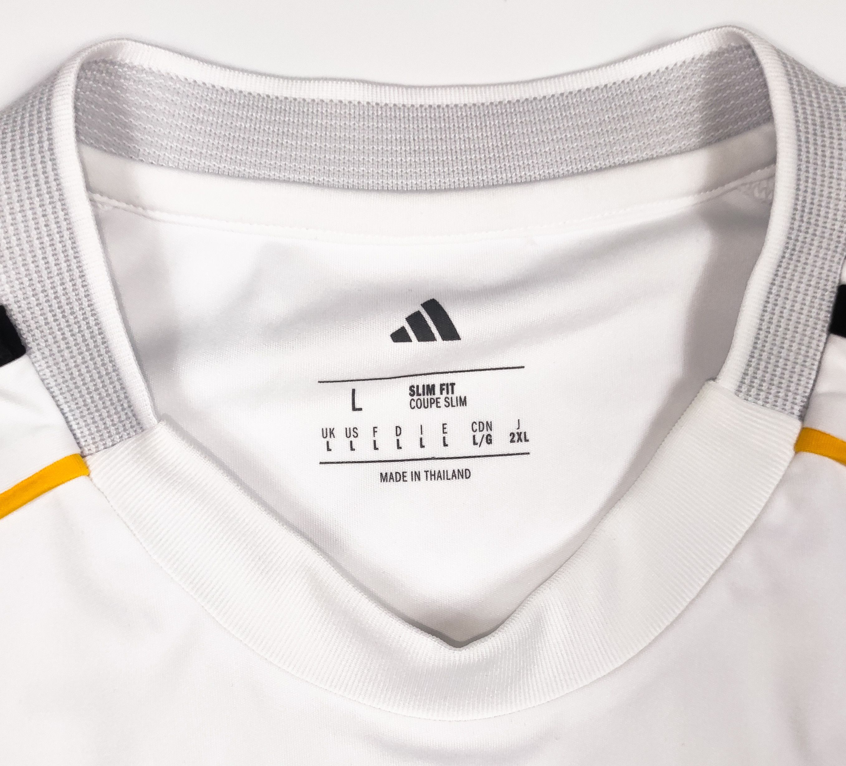 Adidas Kylian Mbappe #9 Real Madrid 2025 2026 Adidas Home Shirt Size US L / EU 52-54 / 3 - 4 Thumbnail