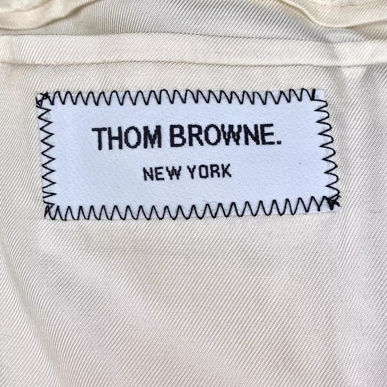 Thom Browne Thom Browne size44 Black wool lapel long sleeve suit Size US S / EU 44-46 / 1 - 5 Thumbnail