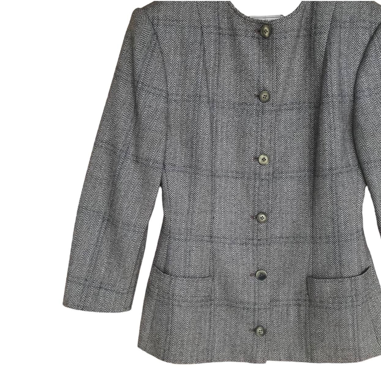 Gucci Vintage 80s Gucci wool jacket women Size S / US 4 / IT 40 - 3 Thumbnail