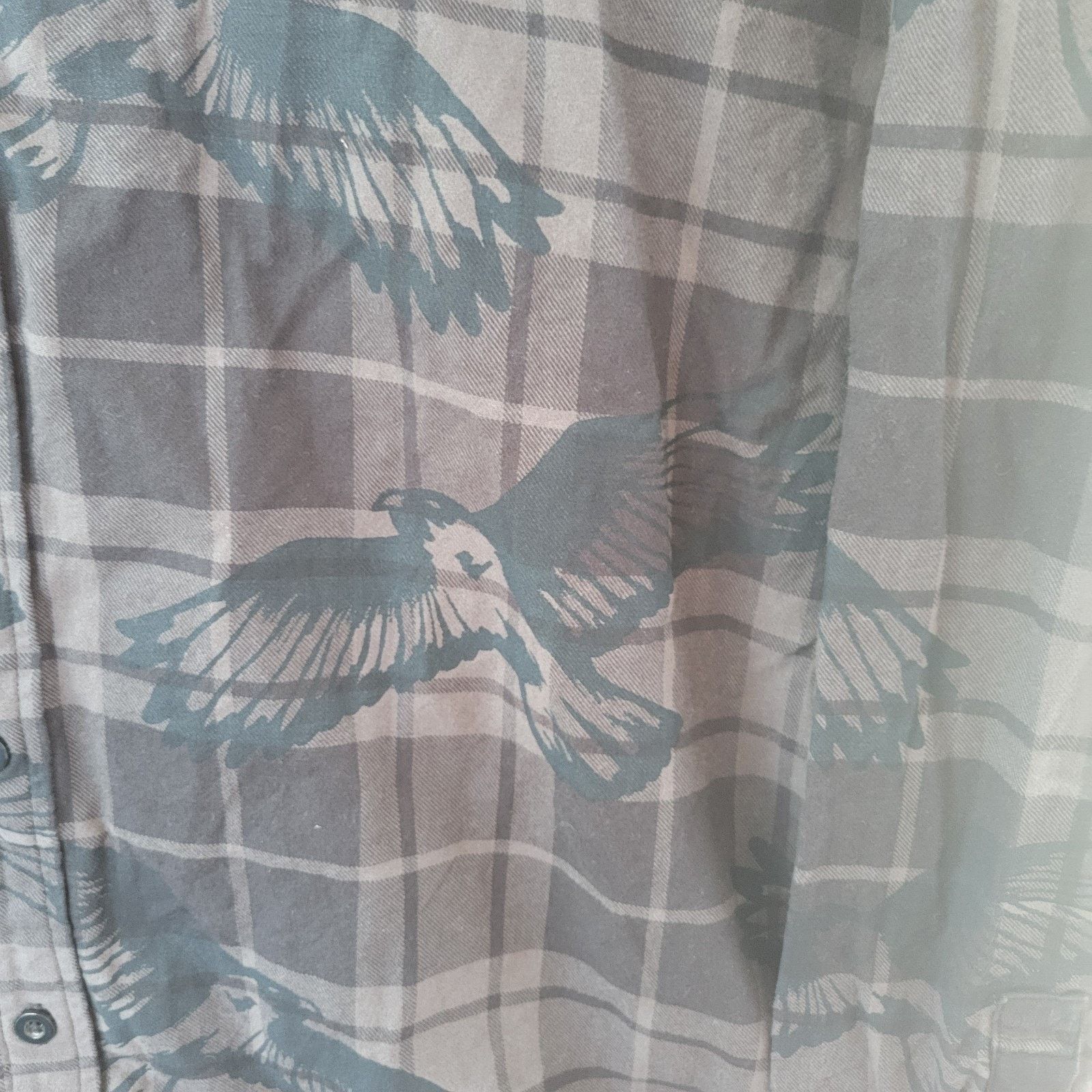 Spyder Spyder Creston Flannel Long Sleeve Shirt Eagle SZ XXL BLACK Size US XXL / EU 58 / 5 - 9 Thumbnail