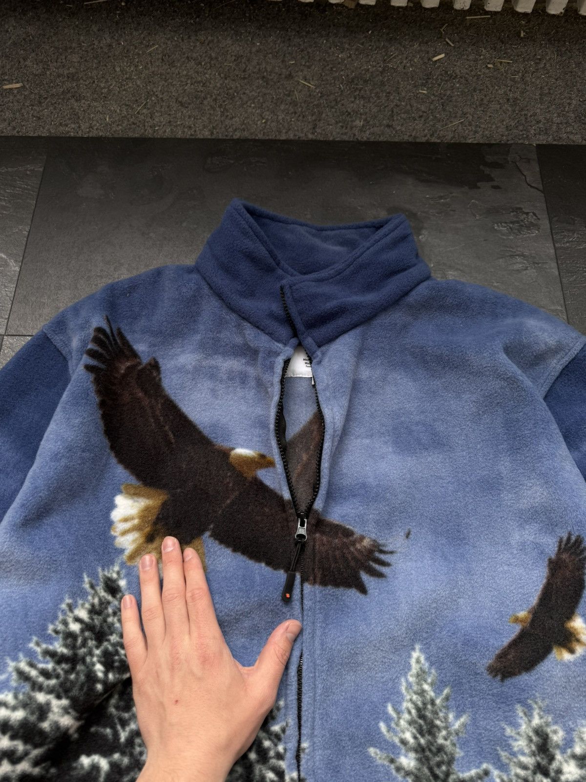 Vintage Vintage rare wild kind fleece animal logo zip hoodie Size US XXL / EU 58 / 5 - 4 Thumbnail