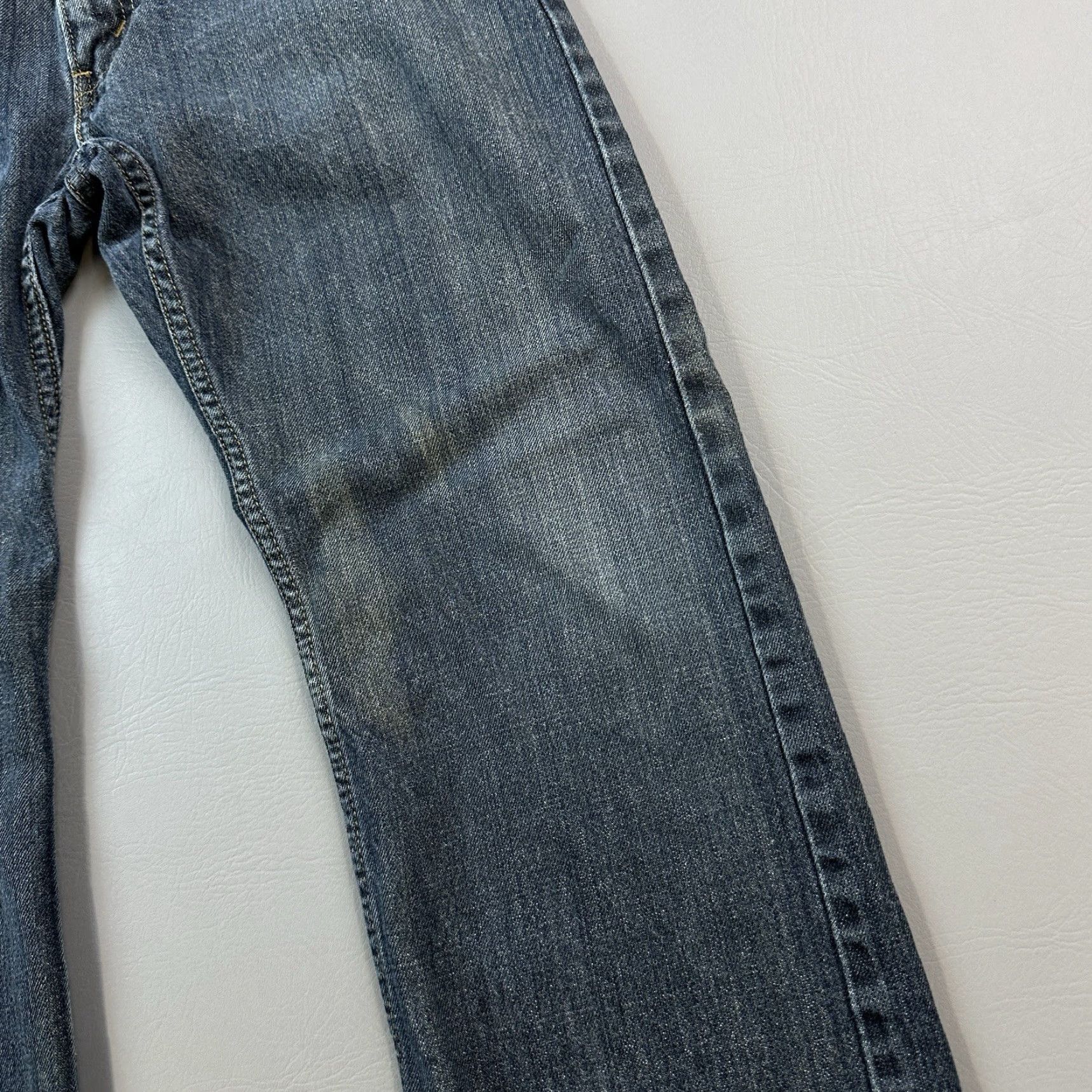 Levi's VINTAGE Levi's 505 Jeans Mens 30x30 Dark Wash Denim Straight Fit Casual 90s USA Cowboy Retro 5-Pocket Mens Jeans Size US 30 / EU 46 - 2 Thumbnail