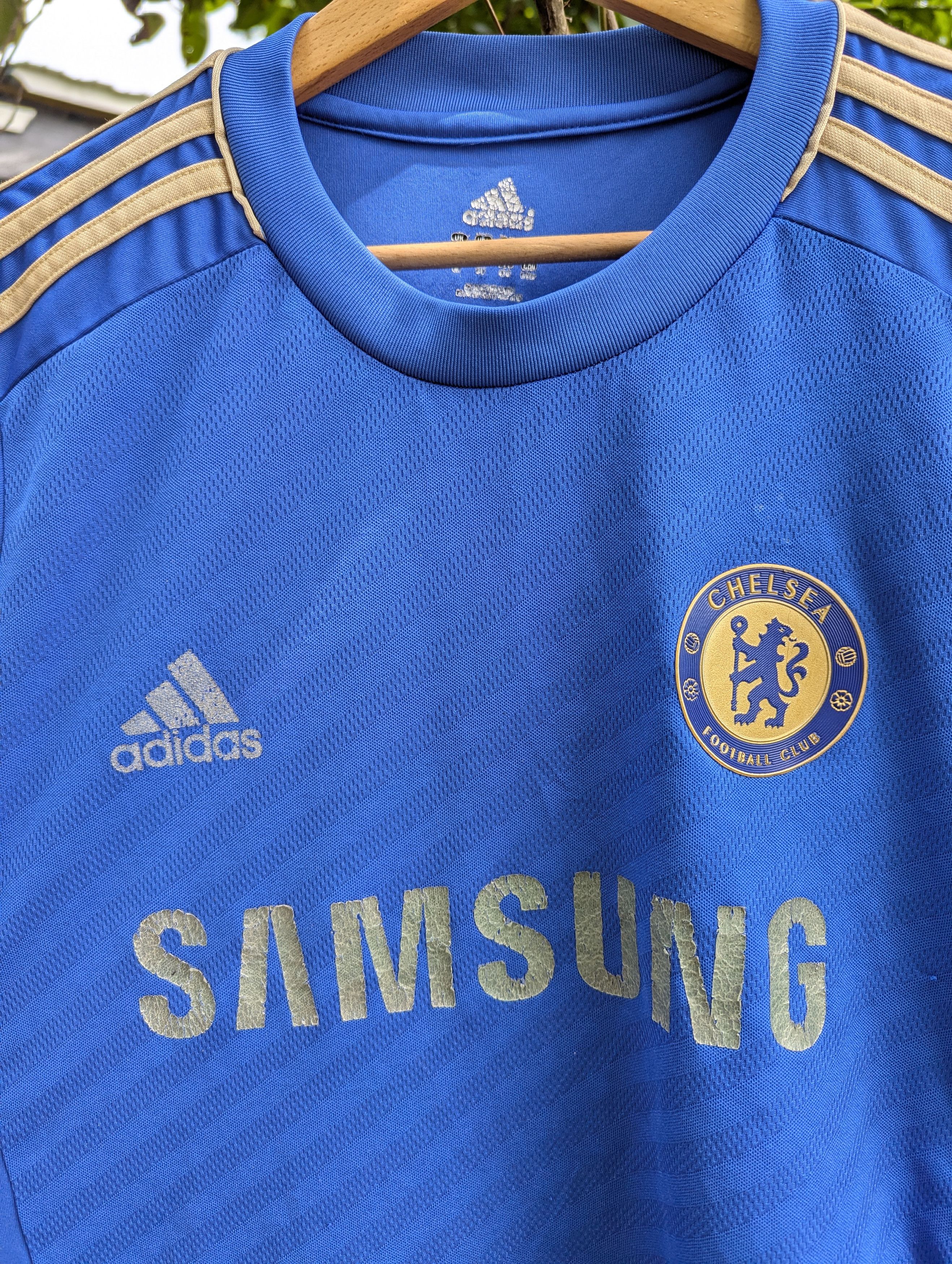 Chelsea Soccer Adidas Chelsea 2012/13 Home Football Shirt Jersey Size US L / EU 52-54 / 3 - 2 Thumbnail