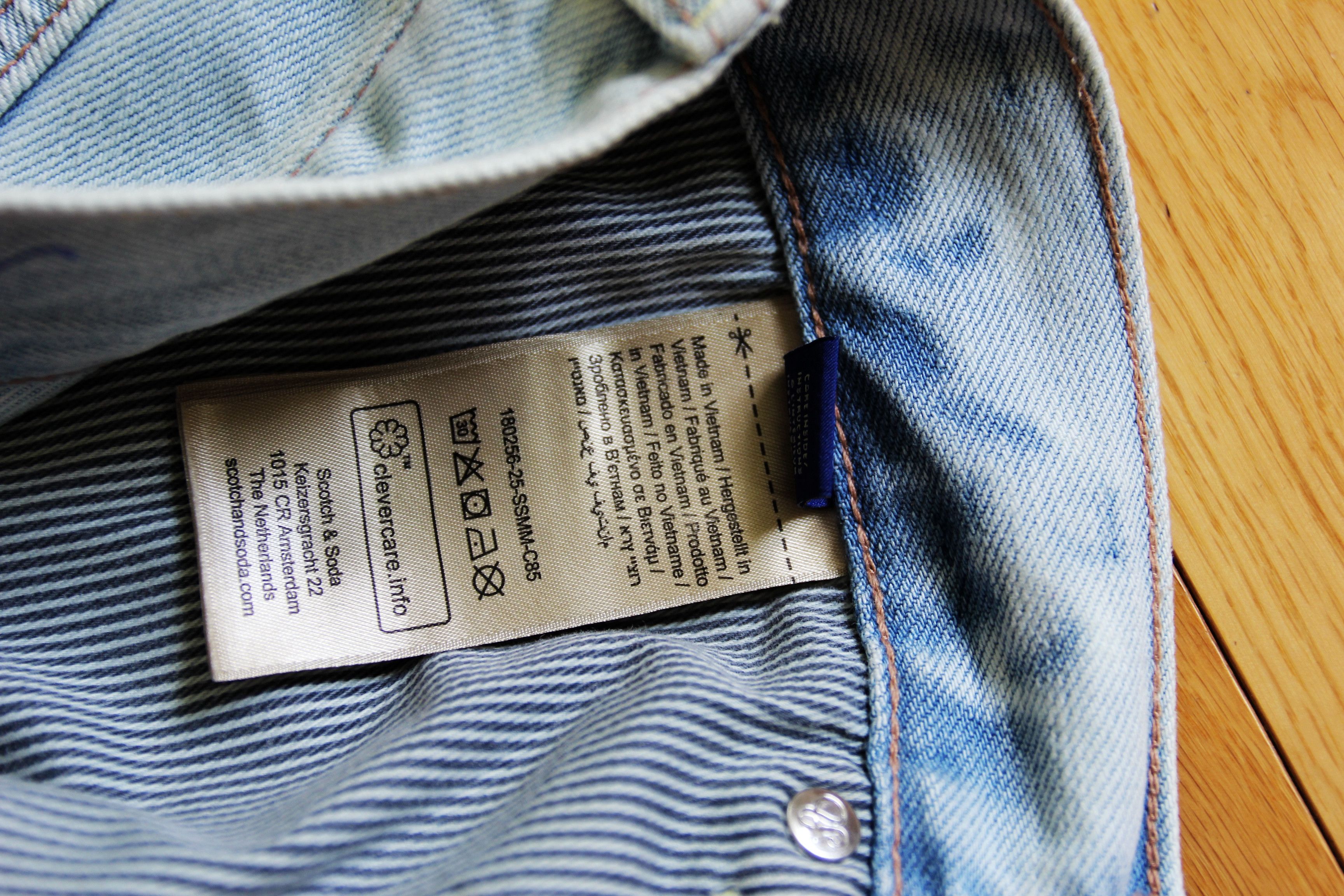 Scotch & Soda BNWT SS25 SCOTCH & SODA DEAN BLEACHED DENIM JEANS 32 Size US 32 / EU 48 - 10 Thumbnail