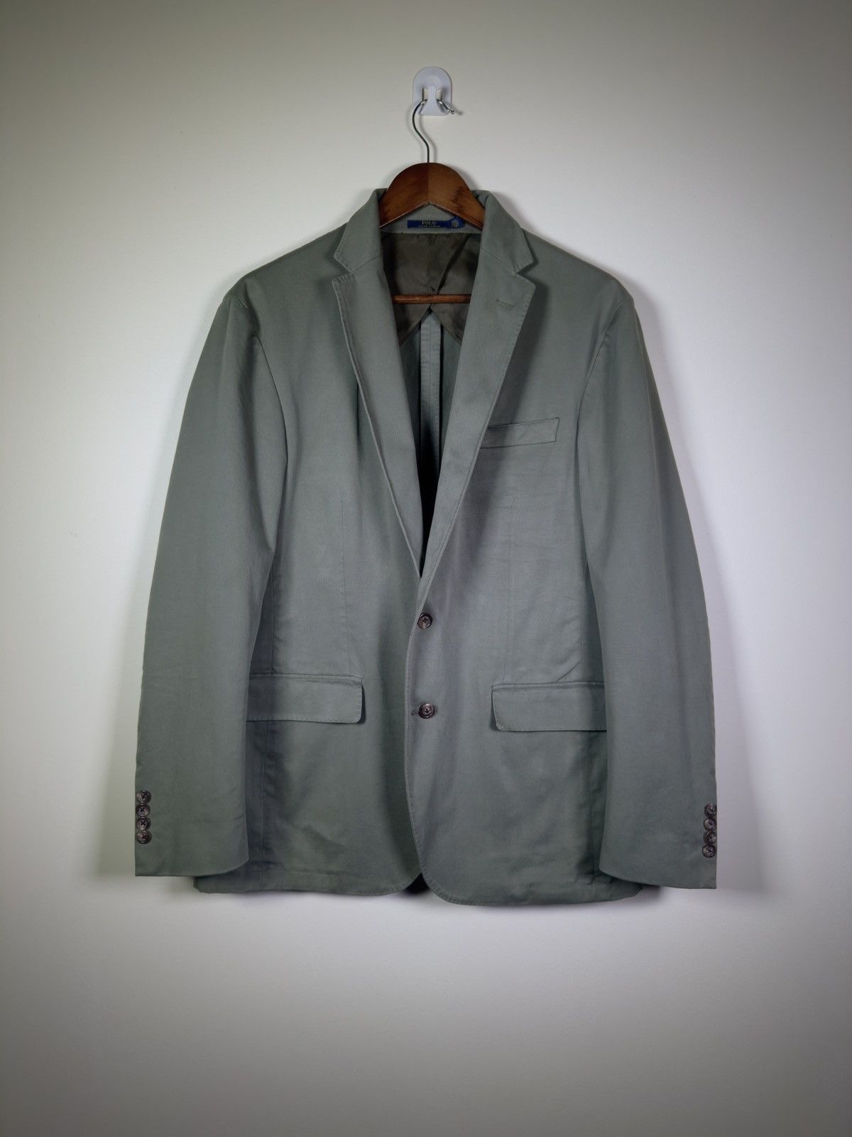 Polo Ralph Lauren Polo Ralph Lauren Green Chino Blazer Portugal (40R) Size 40R - 1 Thumbnail