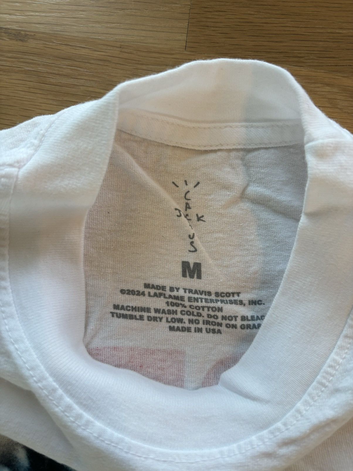 Travis Scott RARE Travis Scott Stormi Formula Two F2 Pit Crew Tee Size US M / EU 48-50 / 2 - 4 Thumbnail