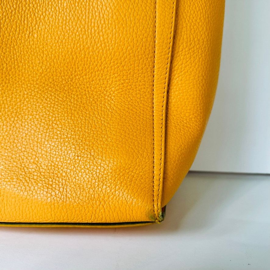 Furla FURLA Eden Medium East West Tote Bag Mandarin Orange Pebbled Size ONE SIZE - 2 Thumbnail