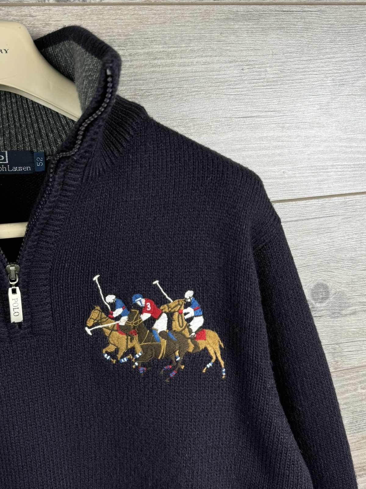 Polo Ralph Lauren POLO RALPH LAUREN RARE VINTAGE BIG LOGO MADE IN HONG KONG 🇭🇰 Size US L / EU 52-54 / 3 - 12 Thumbnail