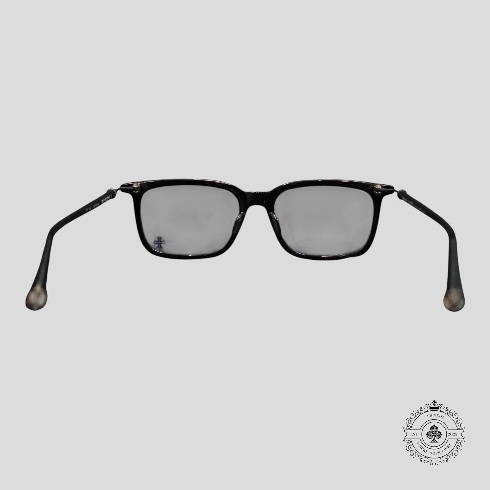 Chrome Hearts Chrome Hearts Big Ricky II-A Glasses in Black/Silver Size ONE SIZE - 5 Thumbnail