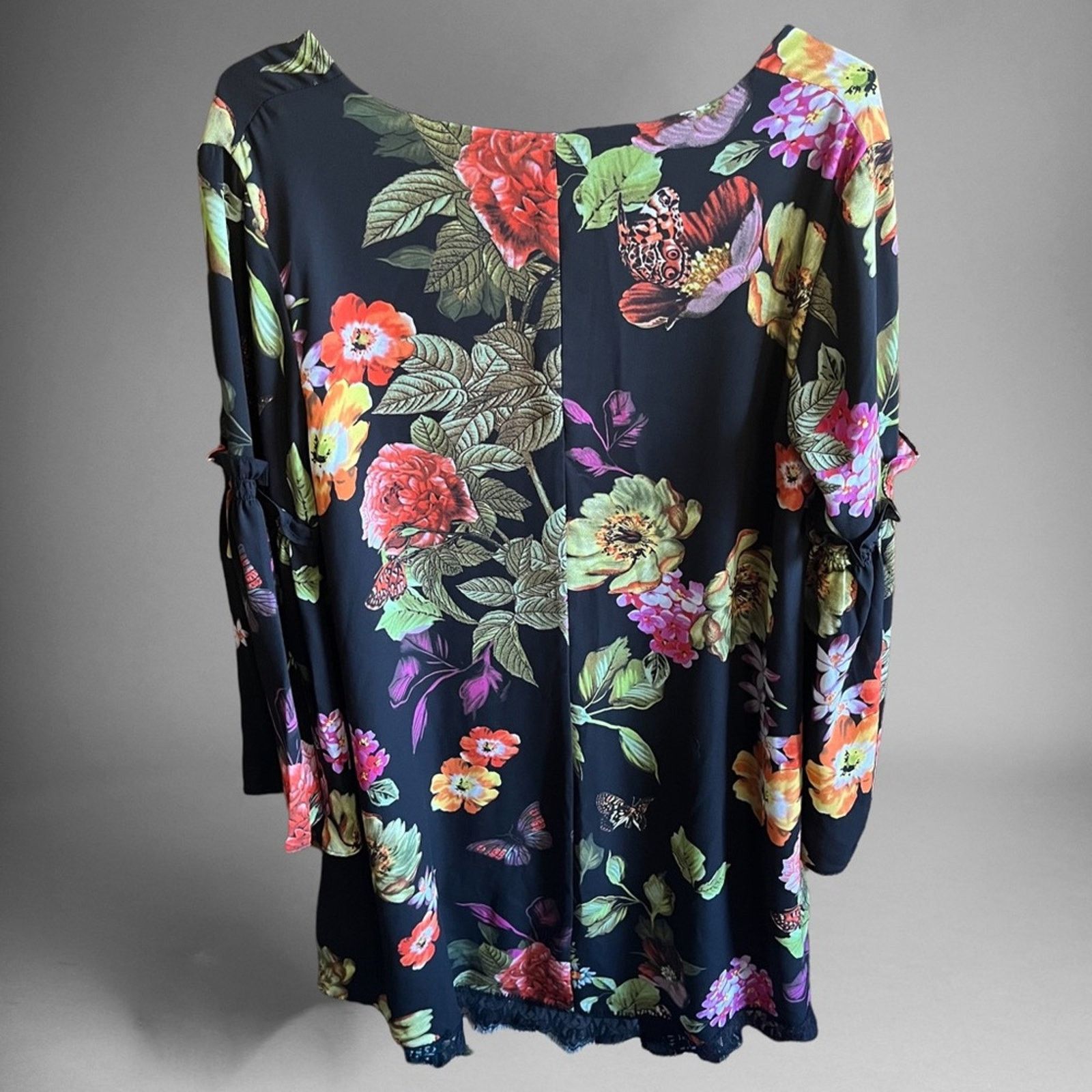 Other Philosophy Oversized Tunic Dress Women's Medium Floral Size M / US 6-8 / IT 42-44 - 5 Thumbnail