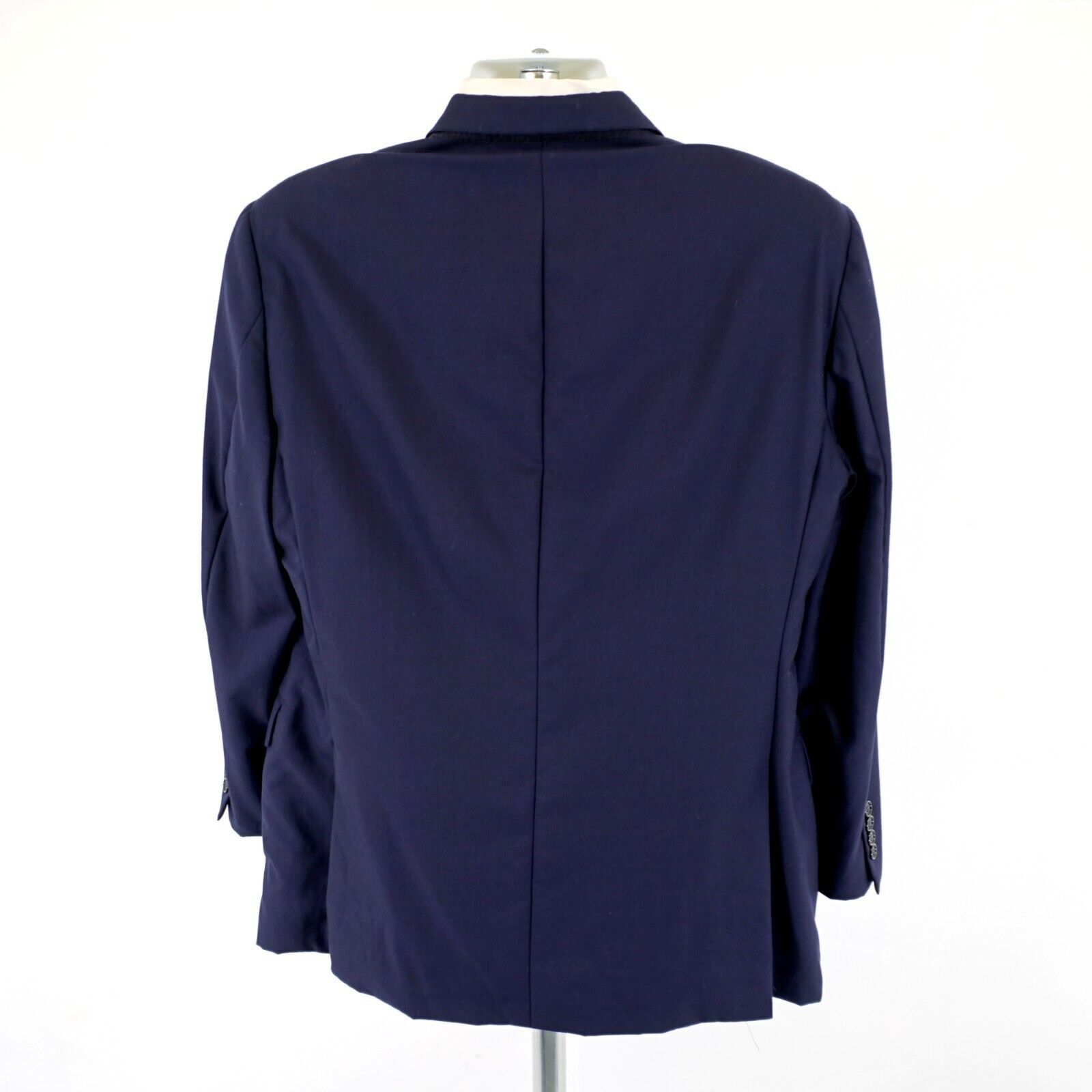 Hickey Freeman Hickey Freeman Worsted Wool Cashmere Blue 42R Milburn Blazer Size 42R - 6 Thumbnail