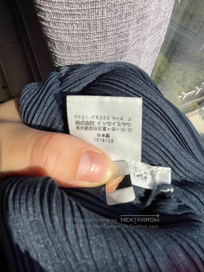 Issey Miyake Issey Miyake Blue Long Sleeve Size L / US 10 / IT 46 - 4 Thumbnail