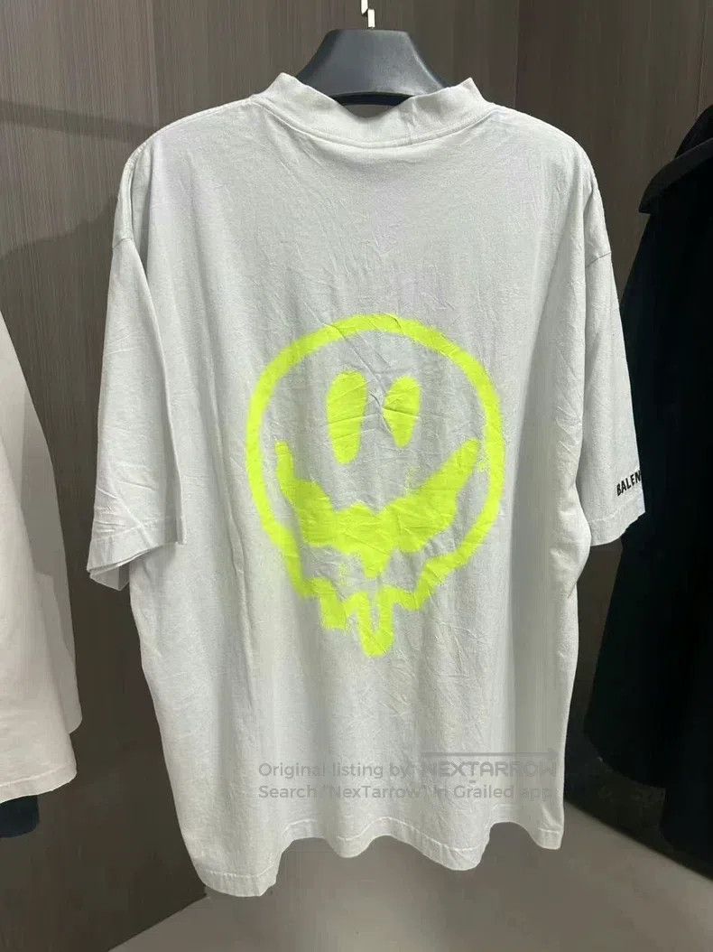 Balenciaga Balenciaga Alien Print Short Sleeve Size US XL / EU 56 / 4 - 4 Thumbnail