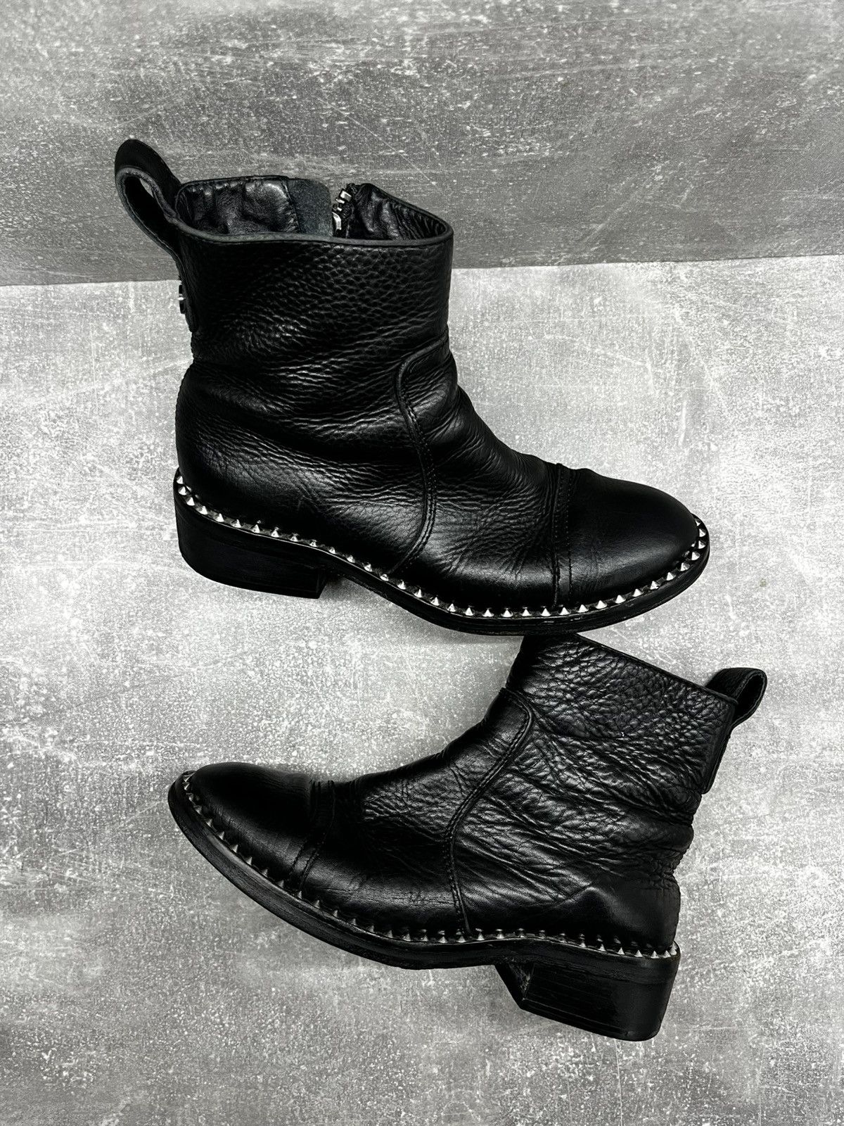 Zadig & Voltaire Zadig Voltaire punk leather boots size 37 Size US 7 / IT 37 - 4 Thumbnail