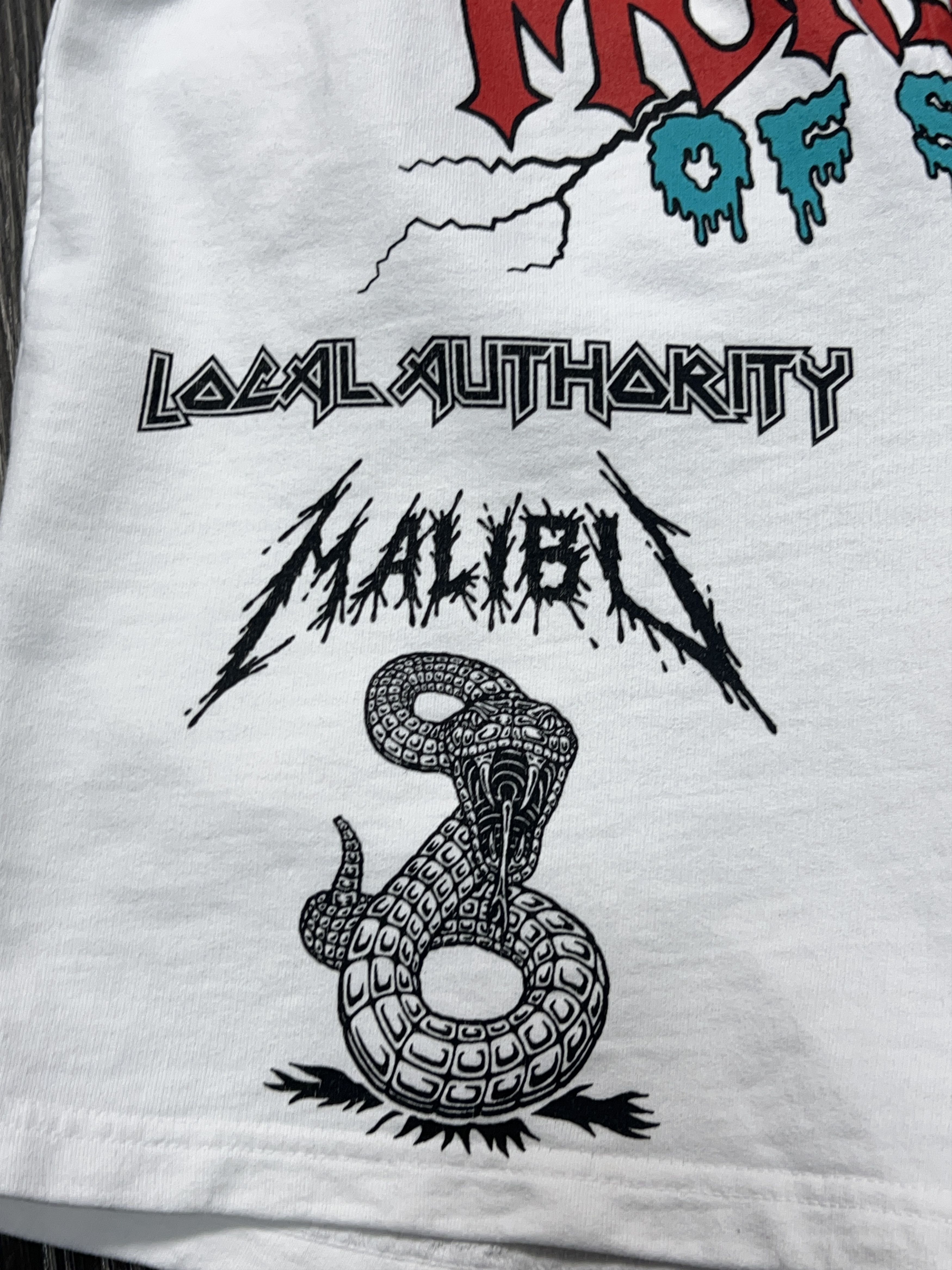 Local Authority 🇺🇸 Mens Los Angeles USA Monsters of Surf Short Big Logo Size US 32 / EU 48 - 2 Thumbnail