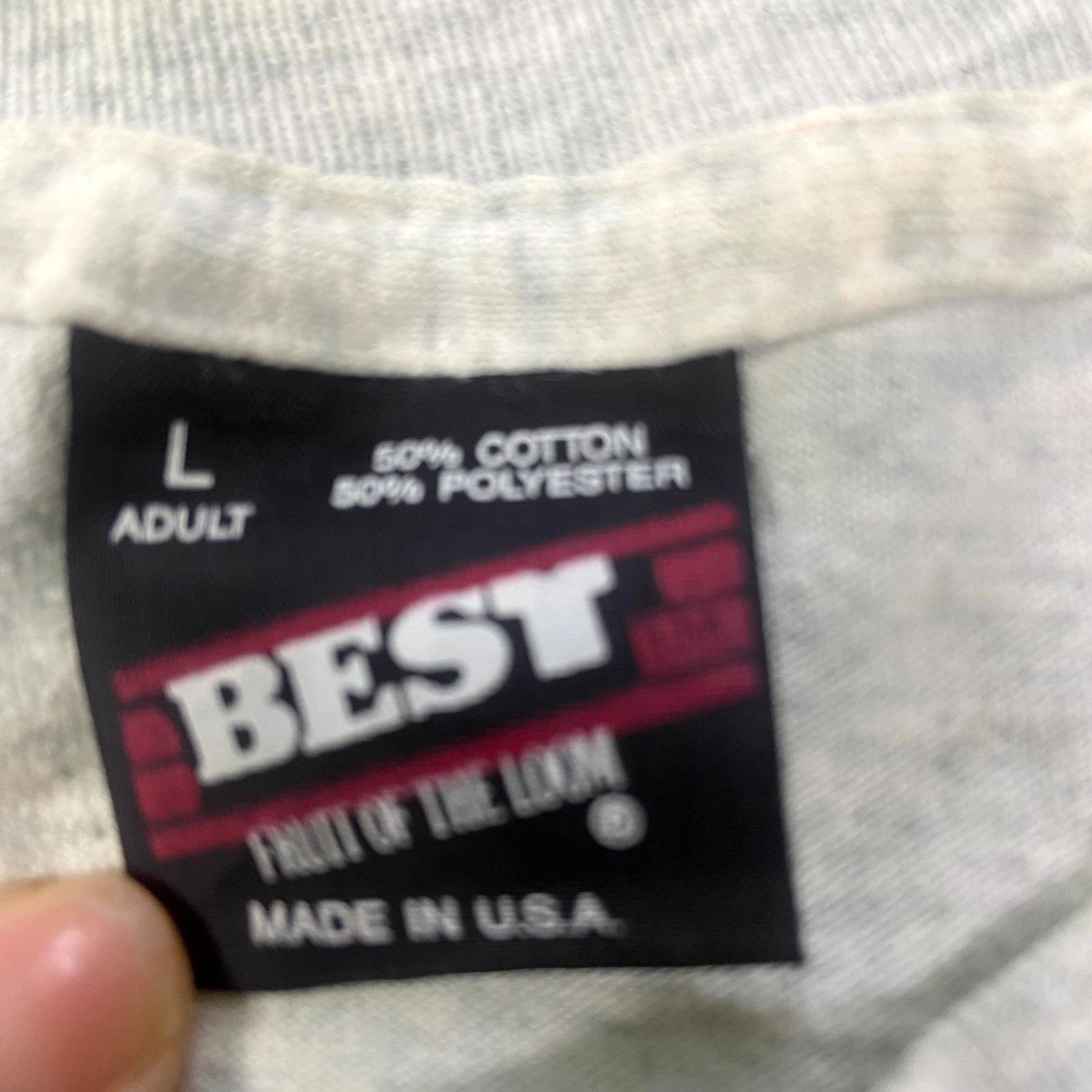 Fruit Of The Loom Vintage Jesus Tee 90s Shirt Sz L Y2K Graphic Fear God Size US L / EU 52-54 / 3 - 8 Thumbnail