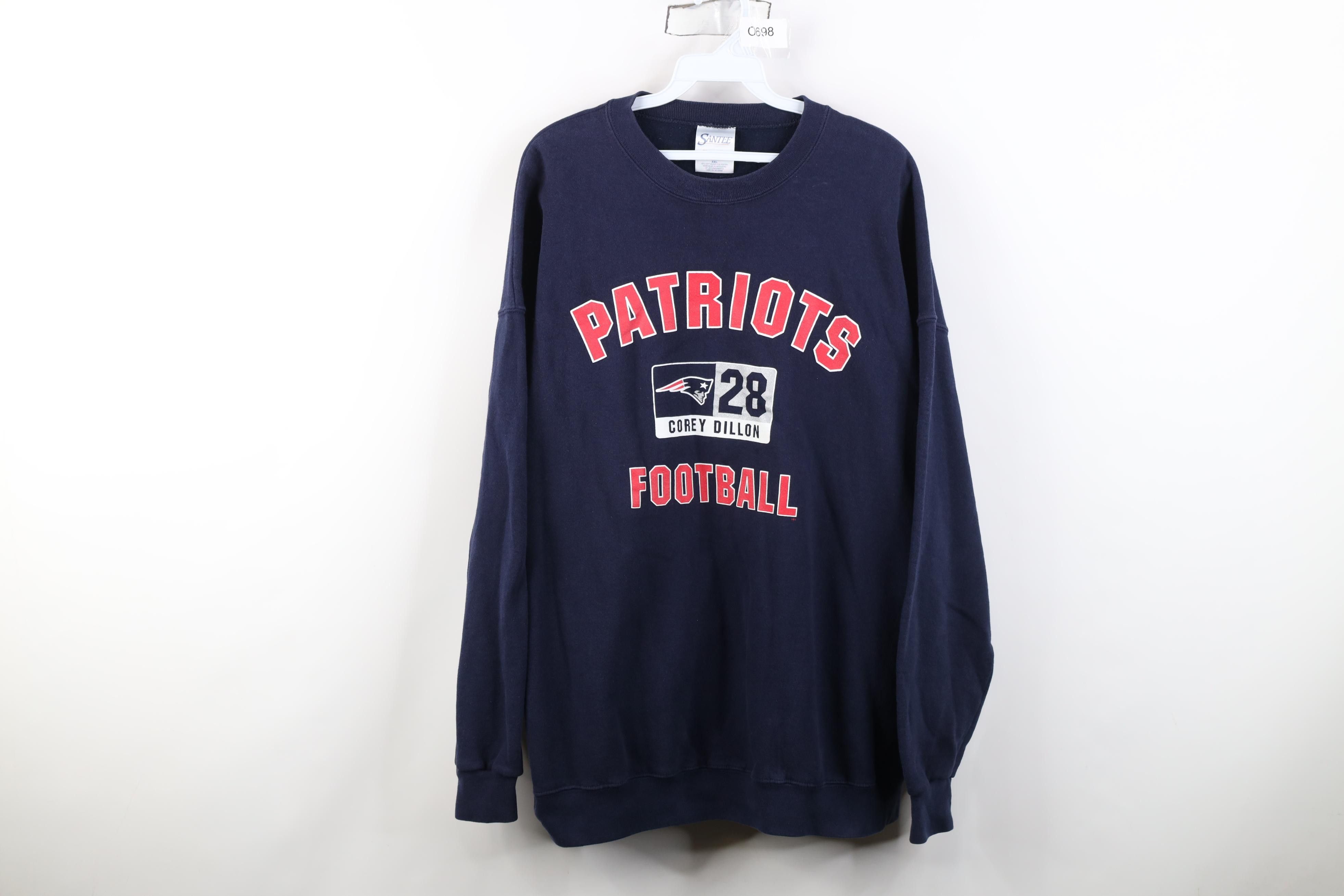 Vintage Vintage Dillon New England Patriots Jersey Sweatshirt Size US XXL / EU 58 / 5 - 1 Thumbnail