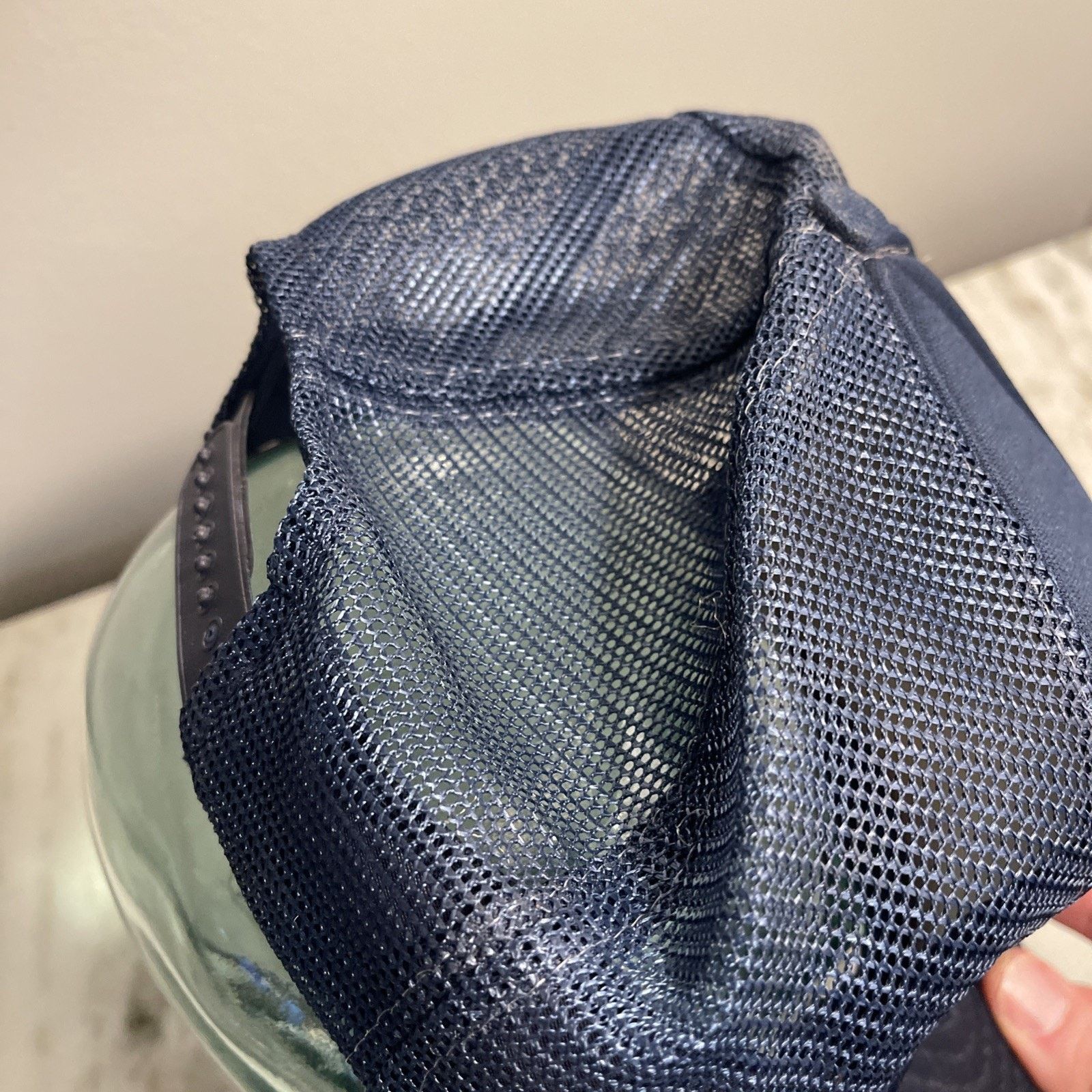 Vintage Vtg Next Day Motor Freight Hat Snap Back Blue Mesh Trucker Size ONE SIZE - 8 Thumbnail