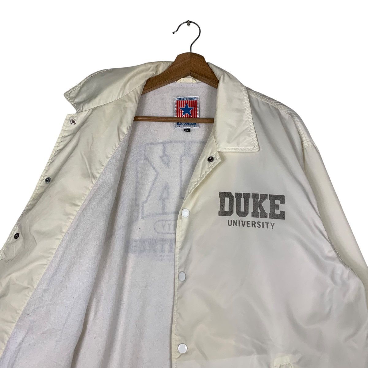 Vintage DUKE UNIVERSITY Sport & Fitness Coach Jacket #1322-C60 Size US XL / EU 56 / 4 - 12 Thumbnail
