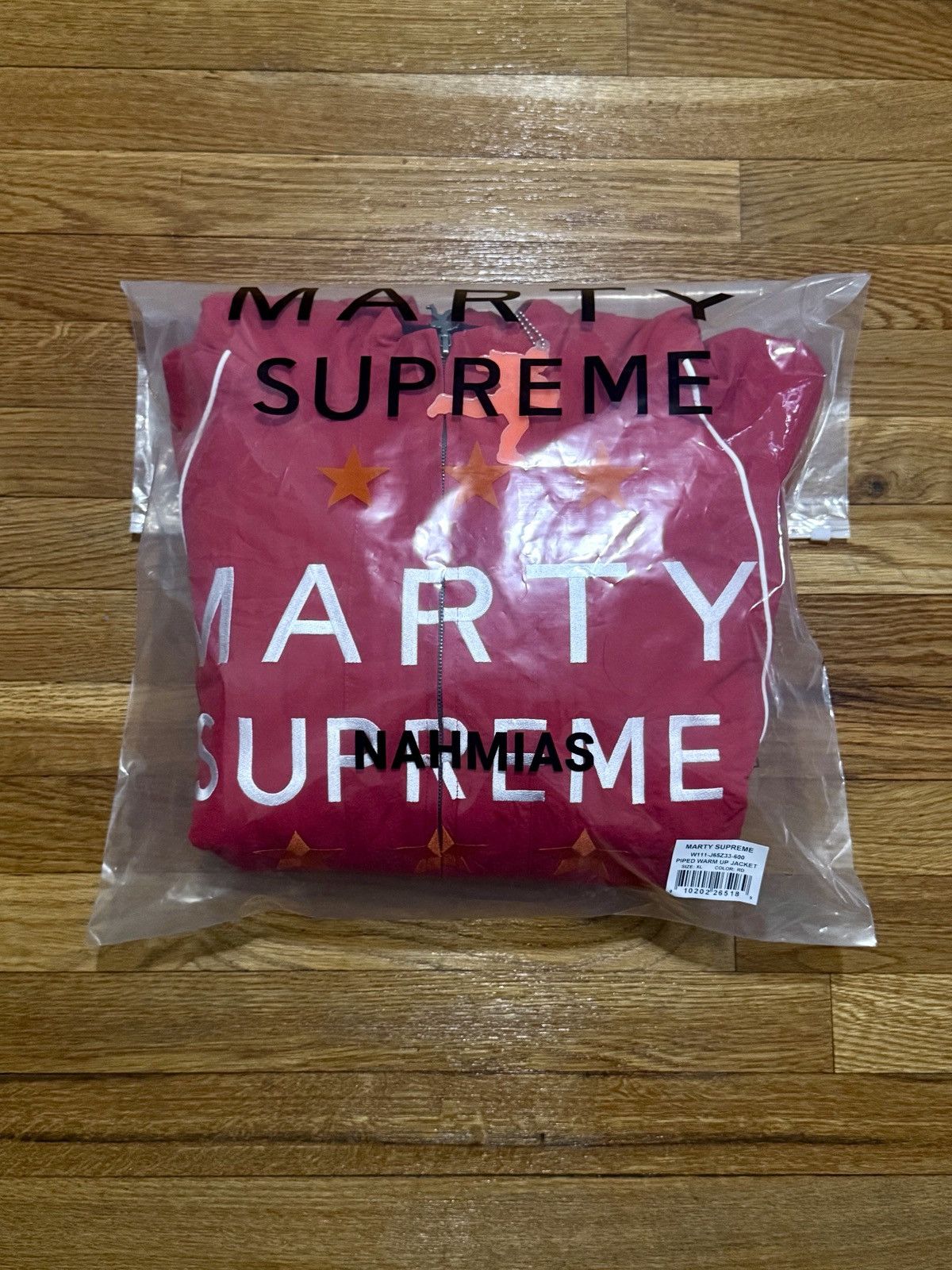 “Marty Supreme” NYC Pop-Up Jacket [A24 x Nahmias]
