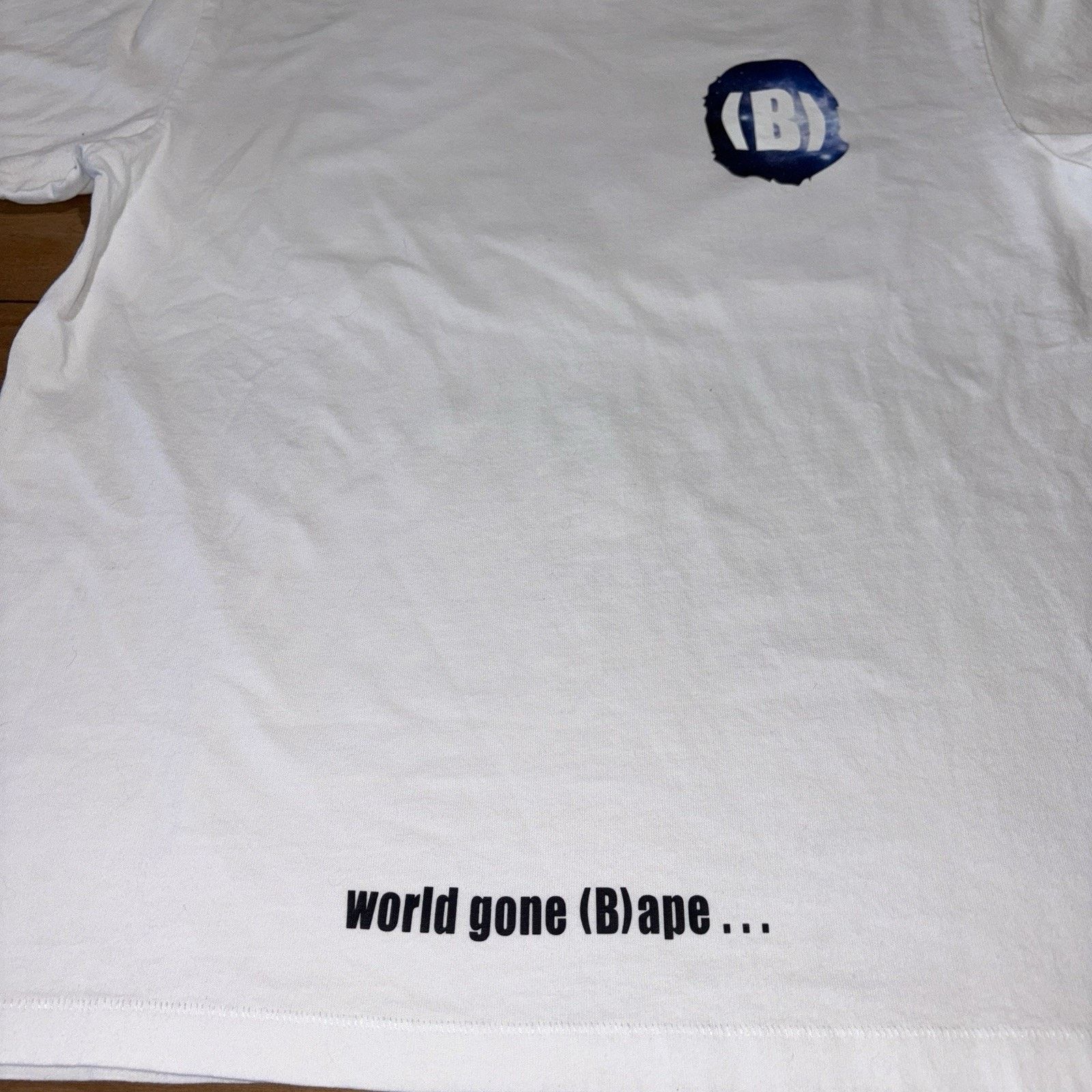 Bape (B)Apetaverse Y2K World Gone Made Men's T-Shirt Bape Logo XL Size US XL / EU 56 / 4 - 3 Thumbnail