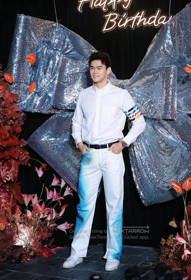 Thom Browne Thom Browne White Shirt Size US L / EU 52-54 / 3 - 9 Thumbnail