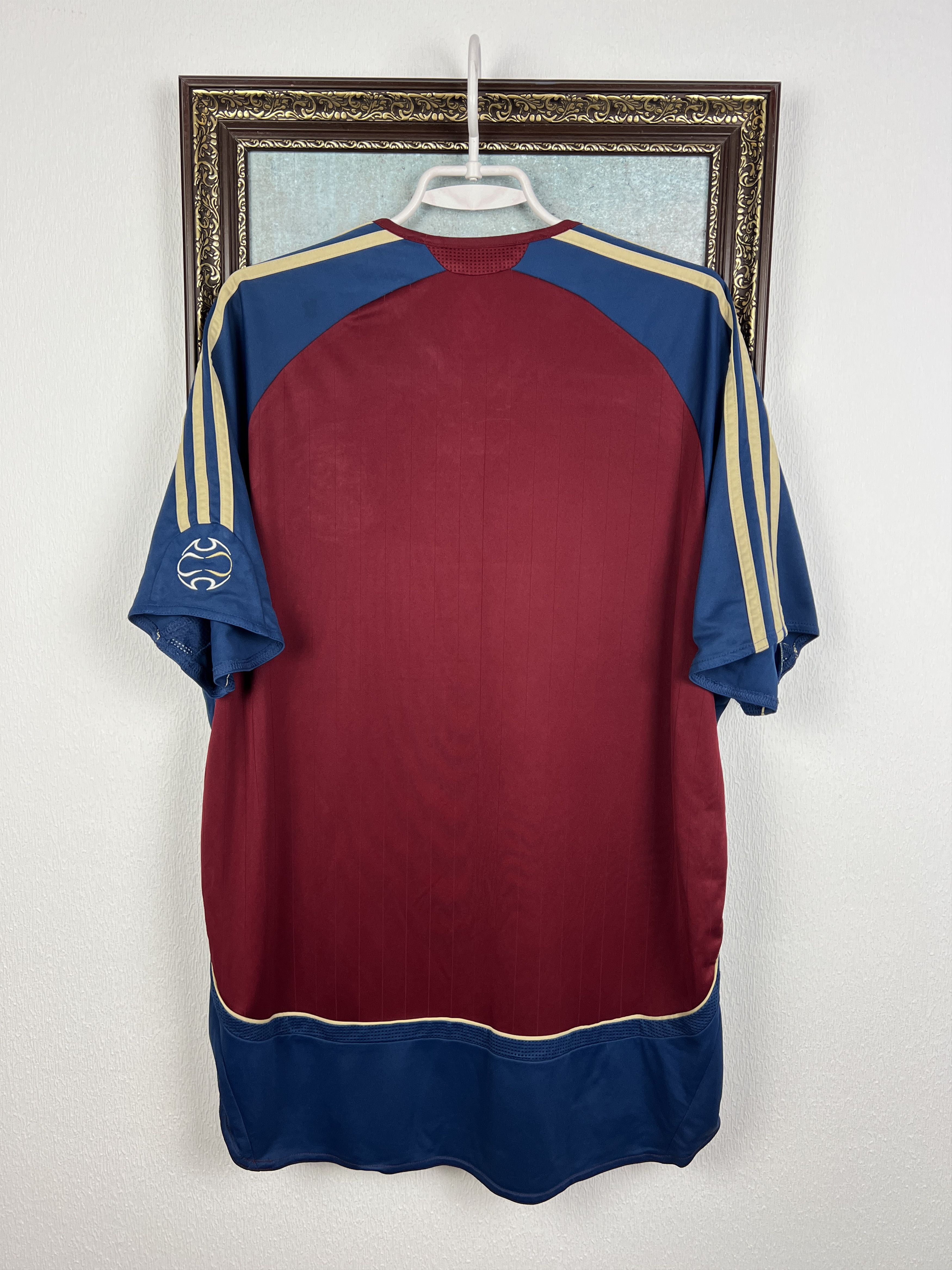 Adidas Newcastle Away football shirt 2006 Soccer Jersey Trikot Rare Size US L / EU 52-54 / 3 - 10 Thumbnail