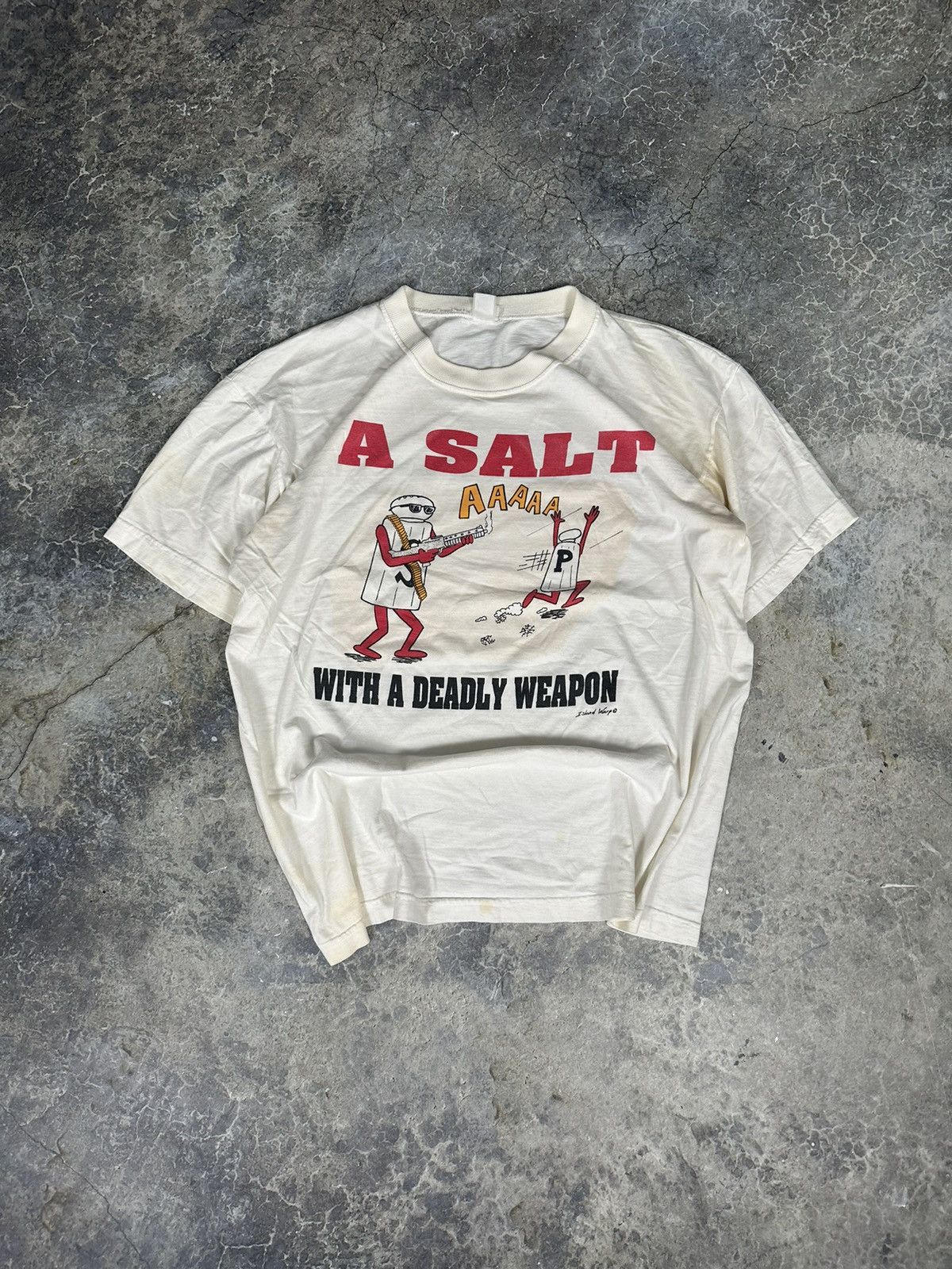 Vintage A Salt Tee Size US L / EU 52-54 / 3 - 1 Thumbnail