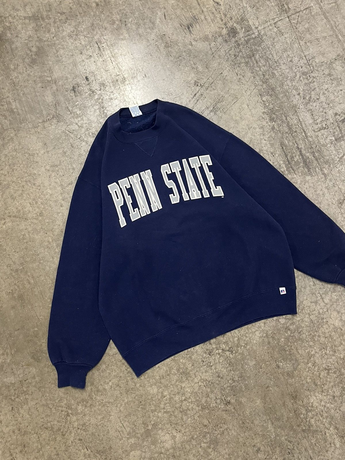 Russell Athletic × Vintage Penn state vintage russell athletic made in USA crew boxy Size US XXL / EU 58 / 5 - 1 Thumbnail