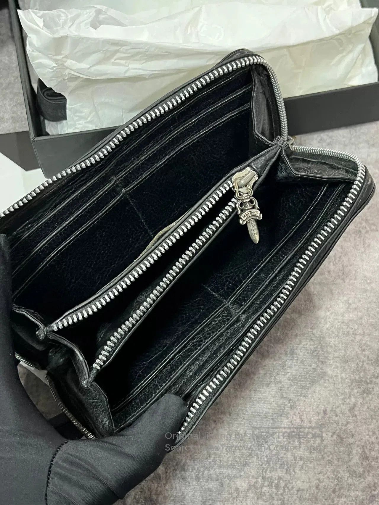 Chrome Hearts chrome hearts flame cross wallet. Size ONE SIZE - 8 Thumbnail