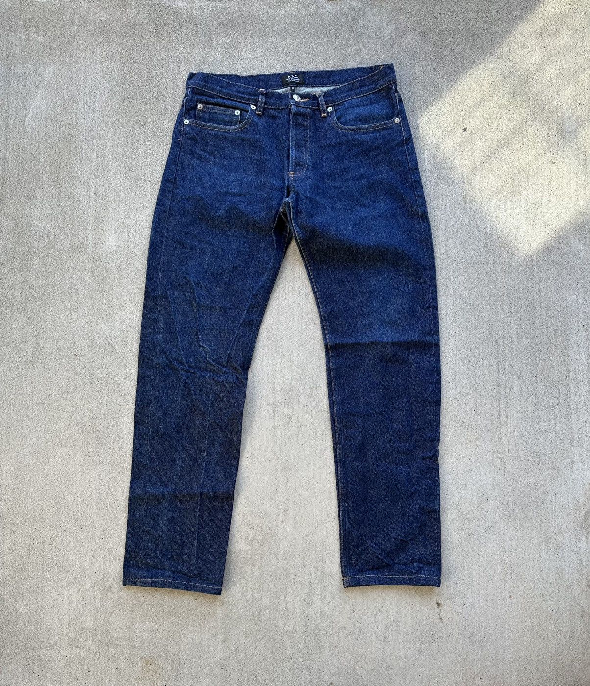 APC NEW STANDARD 31 A.P.C. Petrol Blue Petit New Standard Denim