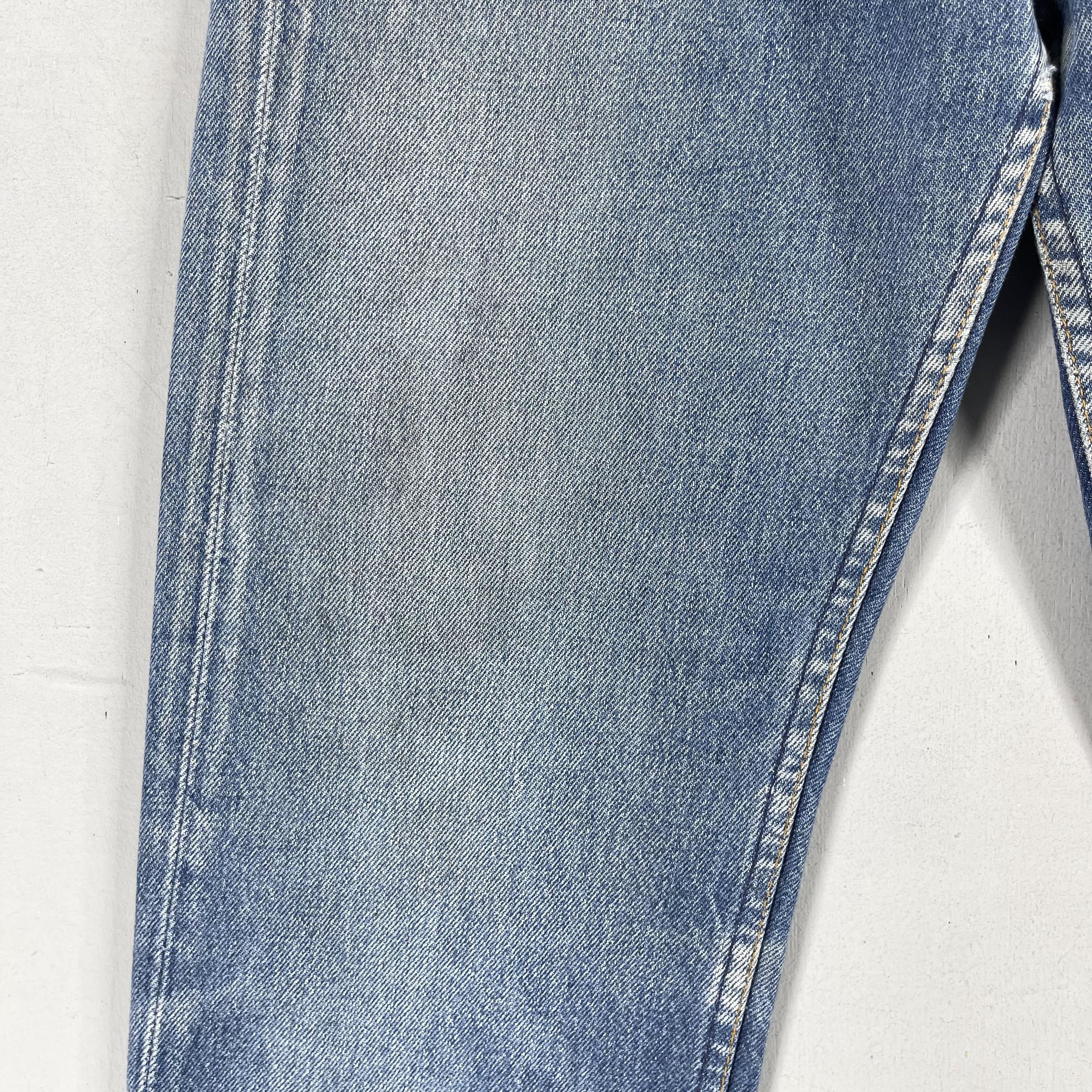Levi's × Vintage Size 28 Vintage 80s Levis 501 Distressed Medium Wash Jeans Size US 28 / EU 44 - 3 Thumbnail