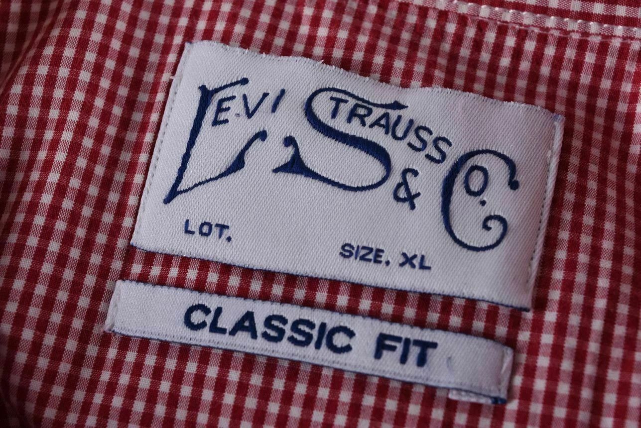 Levi's Levi's Classic Fit Gingham Plaid Checkered Long Sleeve Shirt Size US XL / EU 56 / 4 - 3 Thumbnail