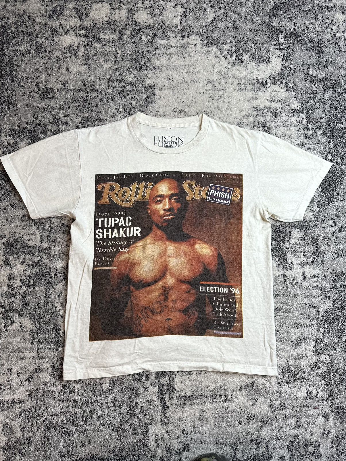 Band Tees 2Pac TuPac Rap tees Band T-shirt Vintage StreetWear Fusion Size US M / EU 48-50 / 2 - 1 Thumbnail