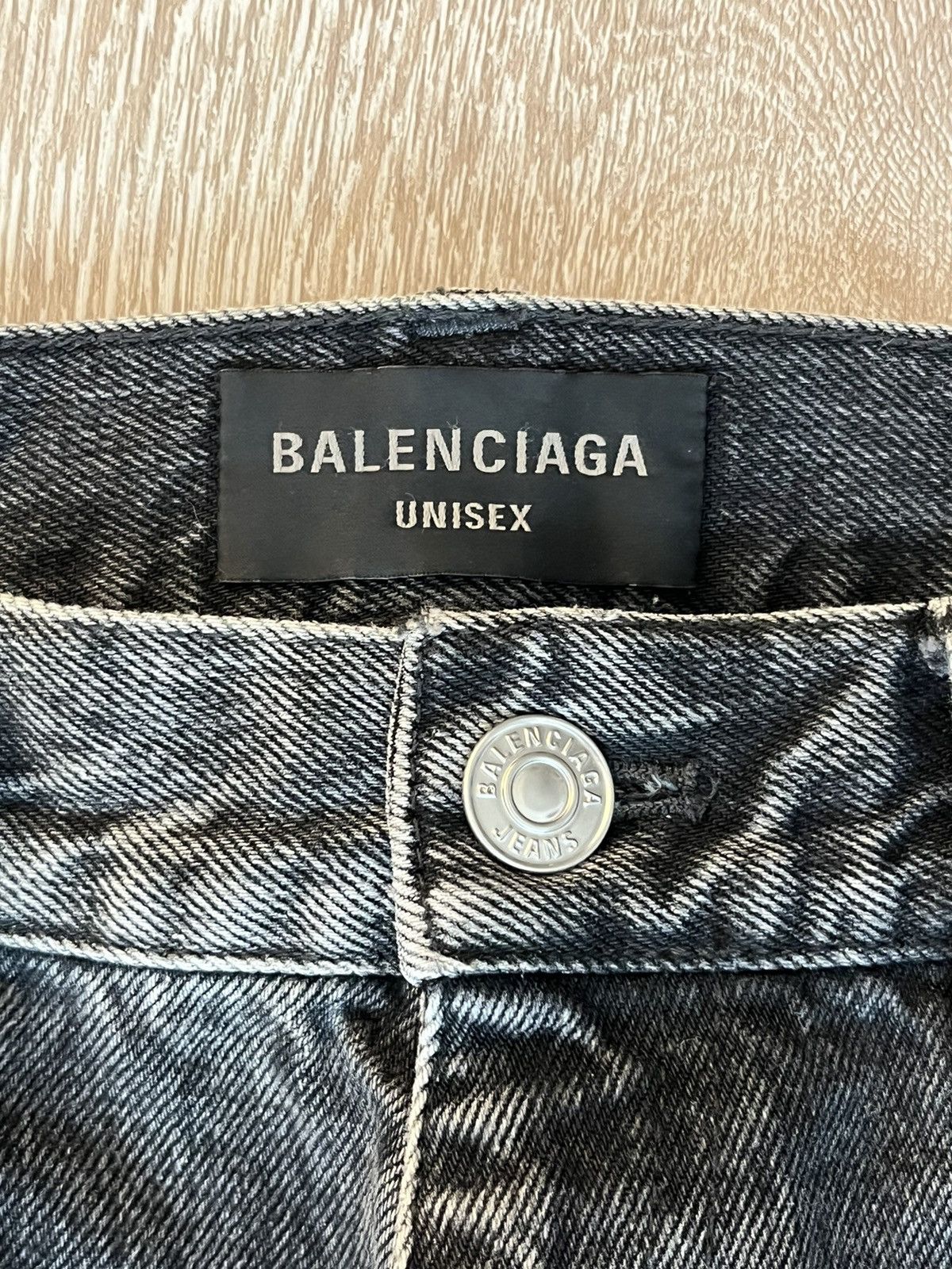 Balenciaga FW22 Lost Tape Grey Flared Denim Size US 32 / EU 48 - 8 Thumbnail