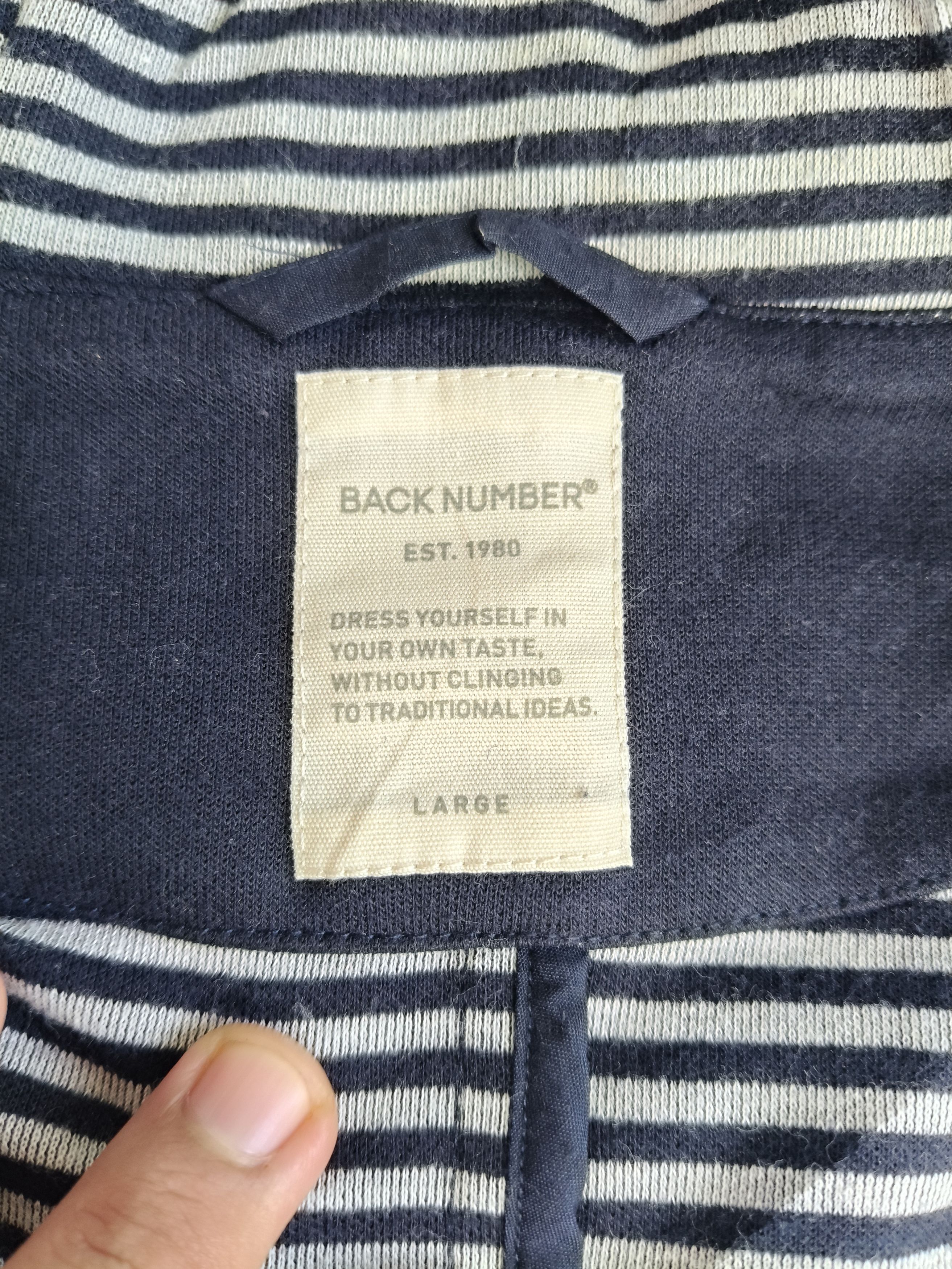 Japanese Brand Back Number Button Hoodie jacket Size L / US 10 / IT 46 - 9 Thumbnail