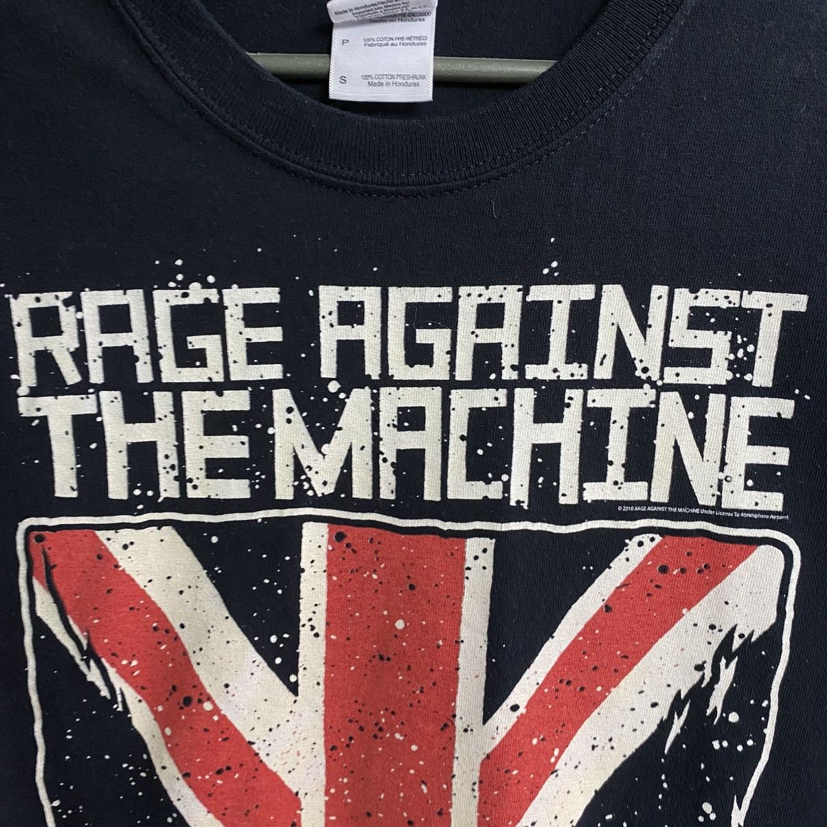 Band Tees Vintage Rage Against The Machine 2010 big logo band tee Size US S / EU 44-46 / 1 - 3 Thumbnail
