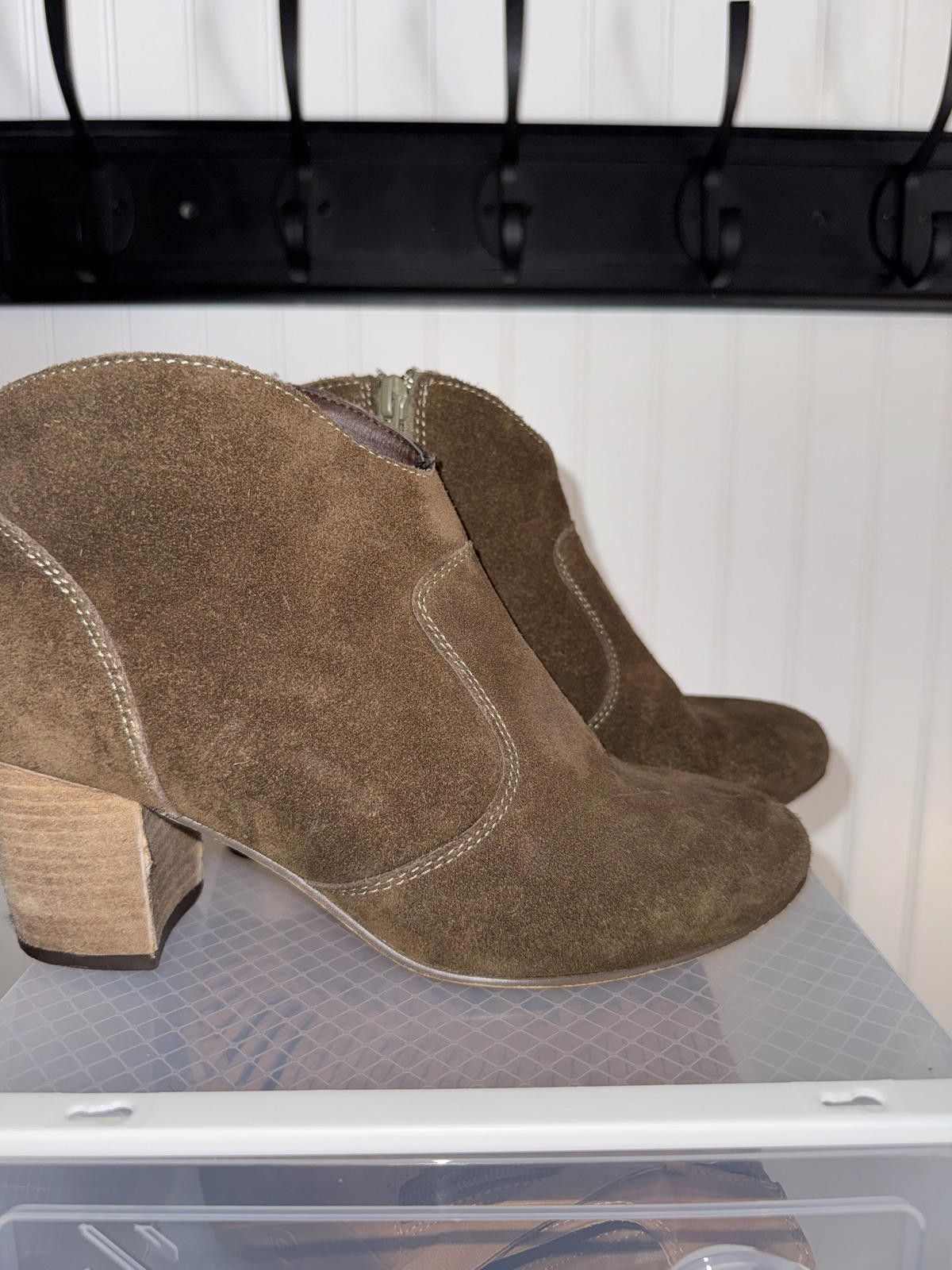 Steve Madden Steve Madden Brown Suede Ankle Boots with Block Heel Size US 8 / IT 38 - 3 Thumbnail