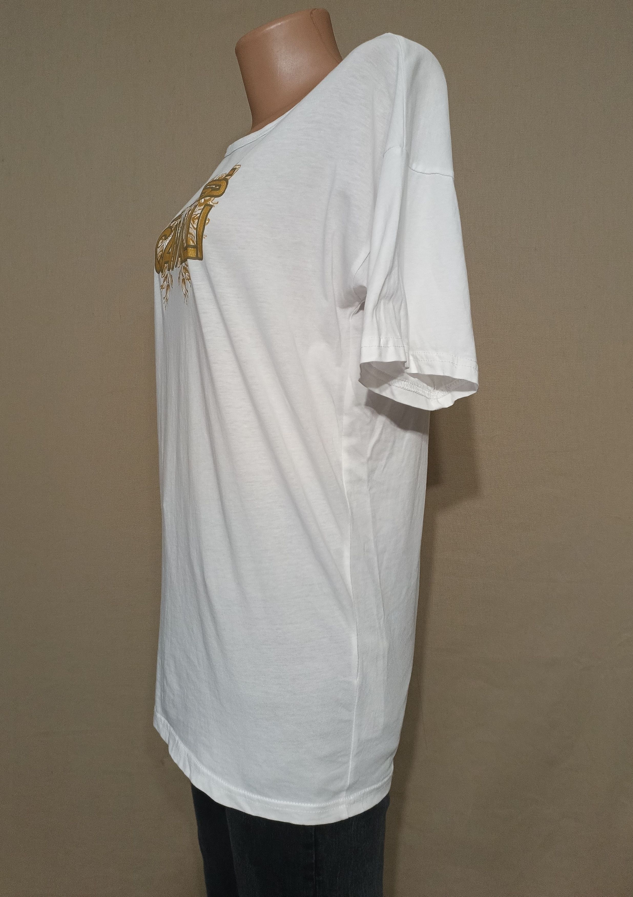 Cavalli Class Cavalli Class Logo Print Cotton T-Shirt Size M Size M / US 6-8 / IT 42-44 - 5 Thumbnail
