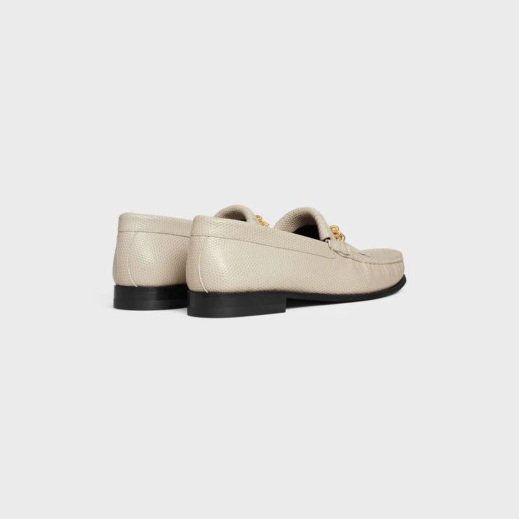 Celine o1bcso1str0925 3356564567C Luco Loafers in Beige Size US 11 / IT 41 - 3 Thumbnail