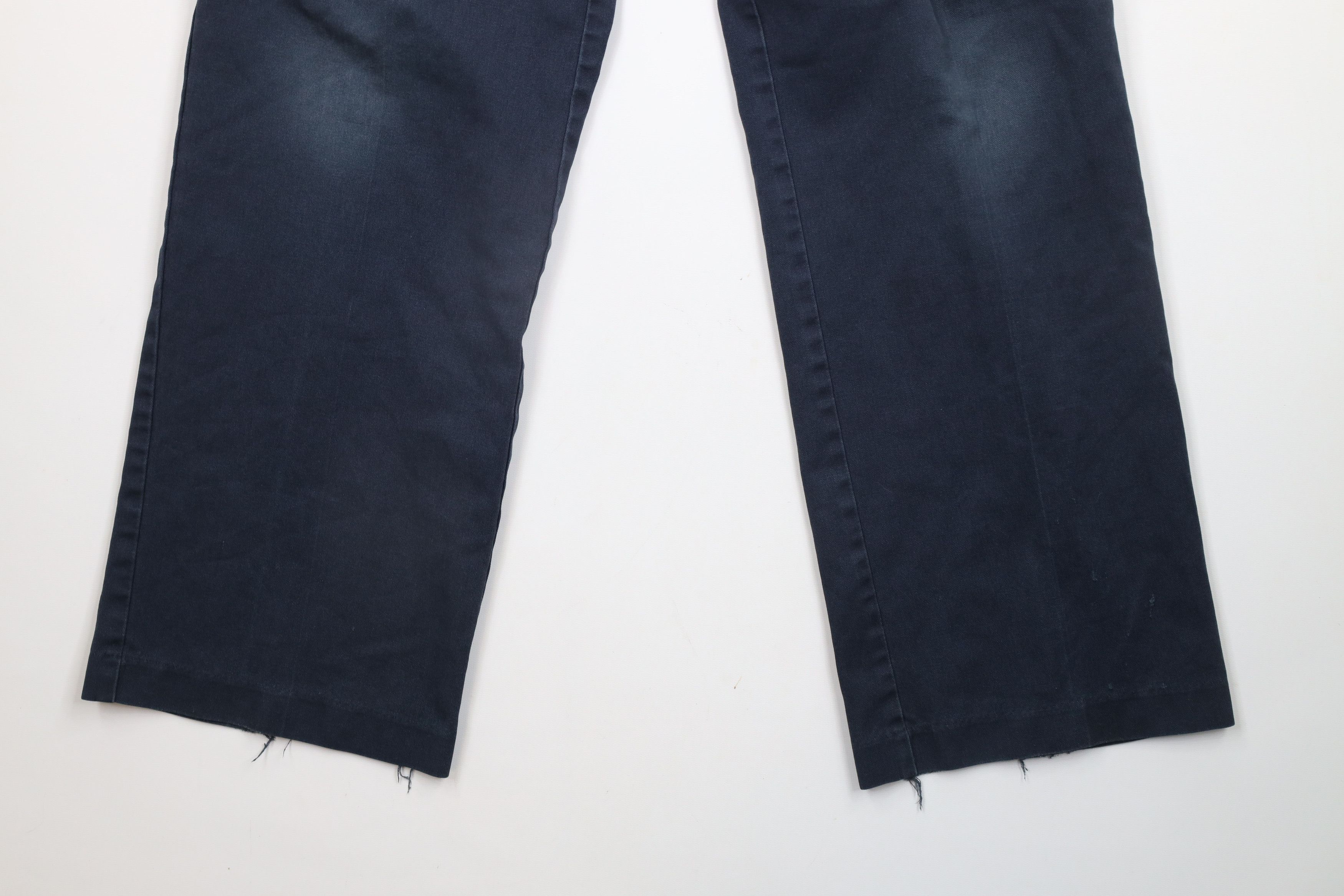 Dickies × Vintage Vintage 90s Dickies Wide Leg Cargo Workwear Mechanic Pants Size US 32 / EU 48 - 4 Thumbnail