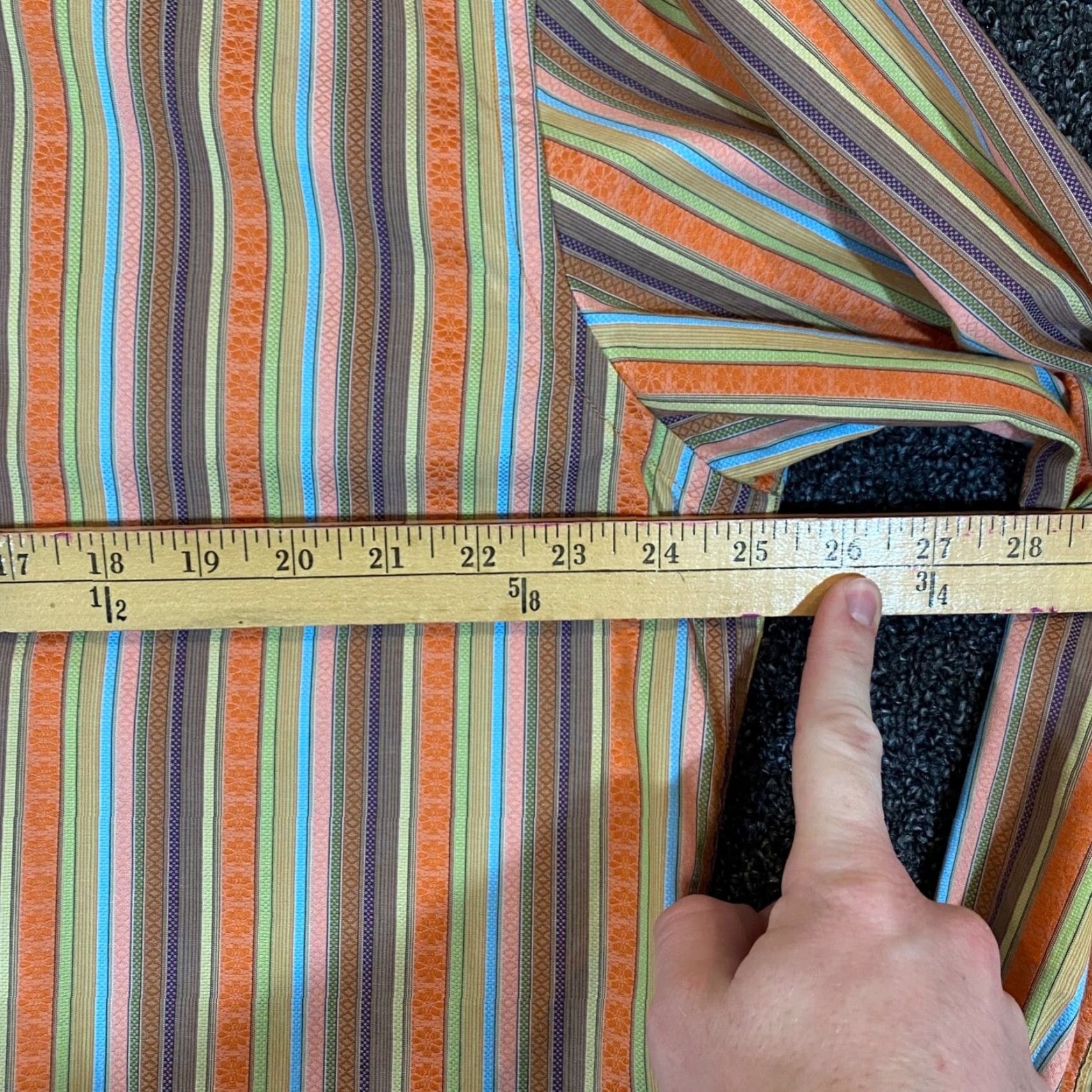 Robert Graham Robert Graham Shirt Mens XL Multicolor Striped Button Up Outdoors Designer L/S Size US XL / EU 56 / 4 - 5 Thumbnail