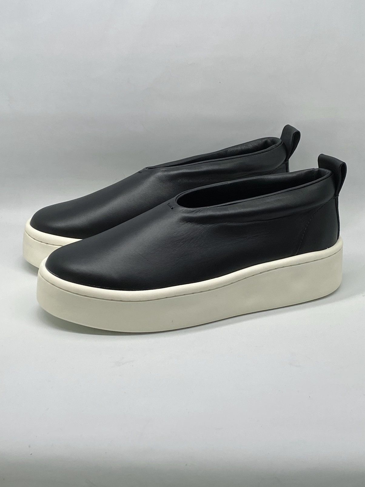 Jil Sander Jil Sander 38MM Leather Platform Slip-On Sneakers size 41 Size US 11 / IT 41 - 1 Thumbnail
