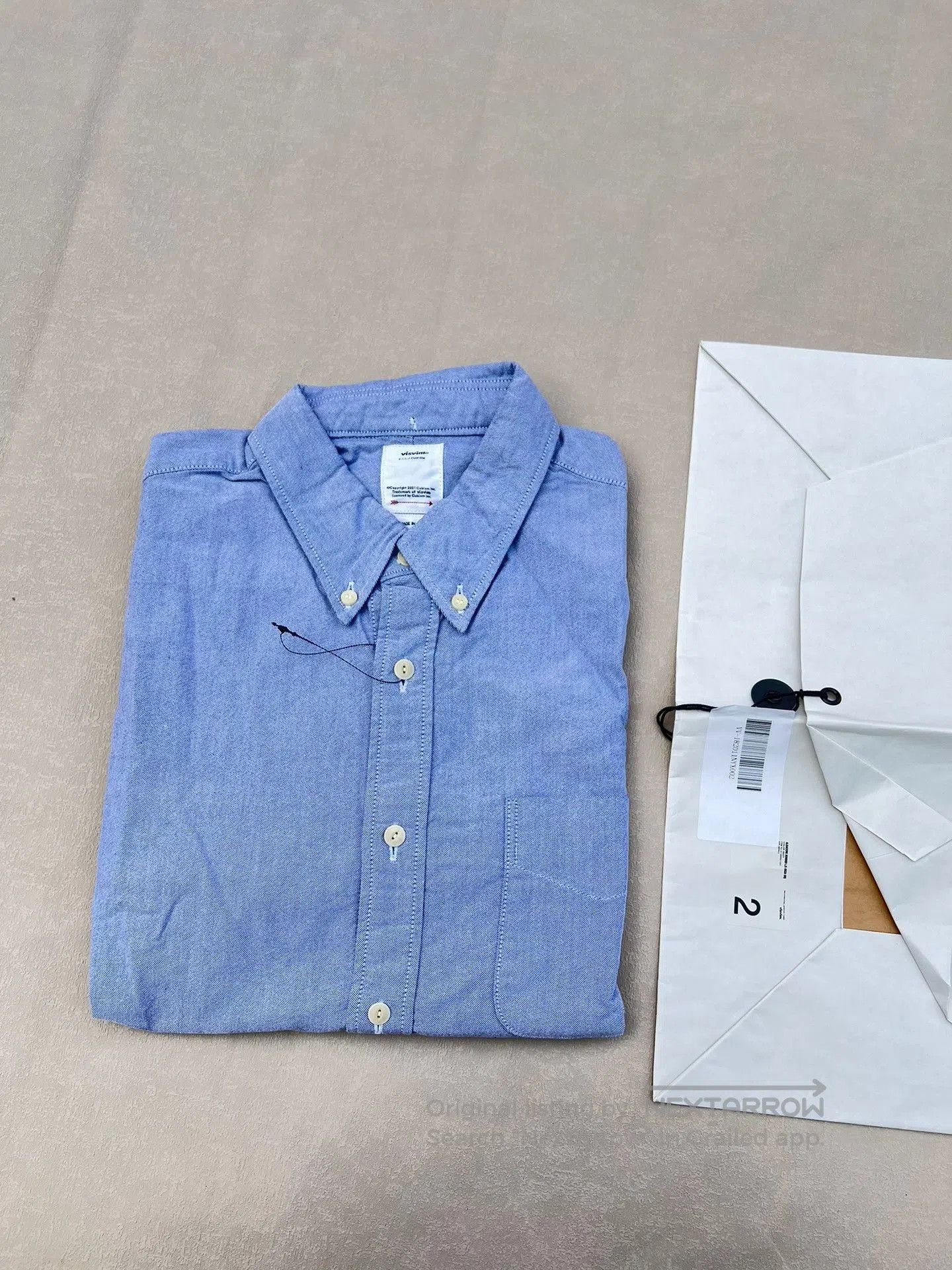 Visvim VISVIAM ALBACORE BORDER Shirt. Size US M / EU 48-50 / 2 - 4 Thumbnail